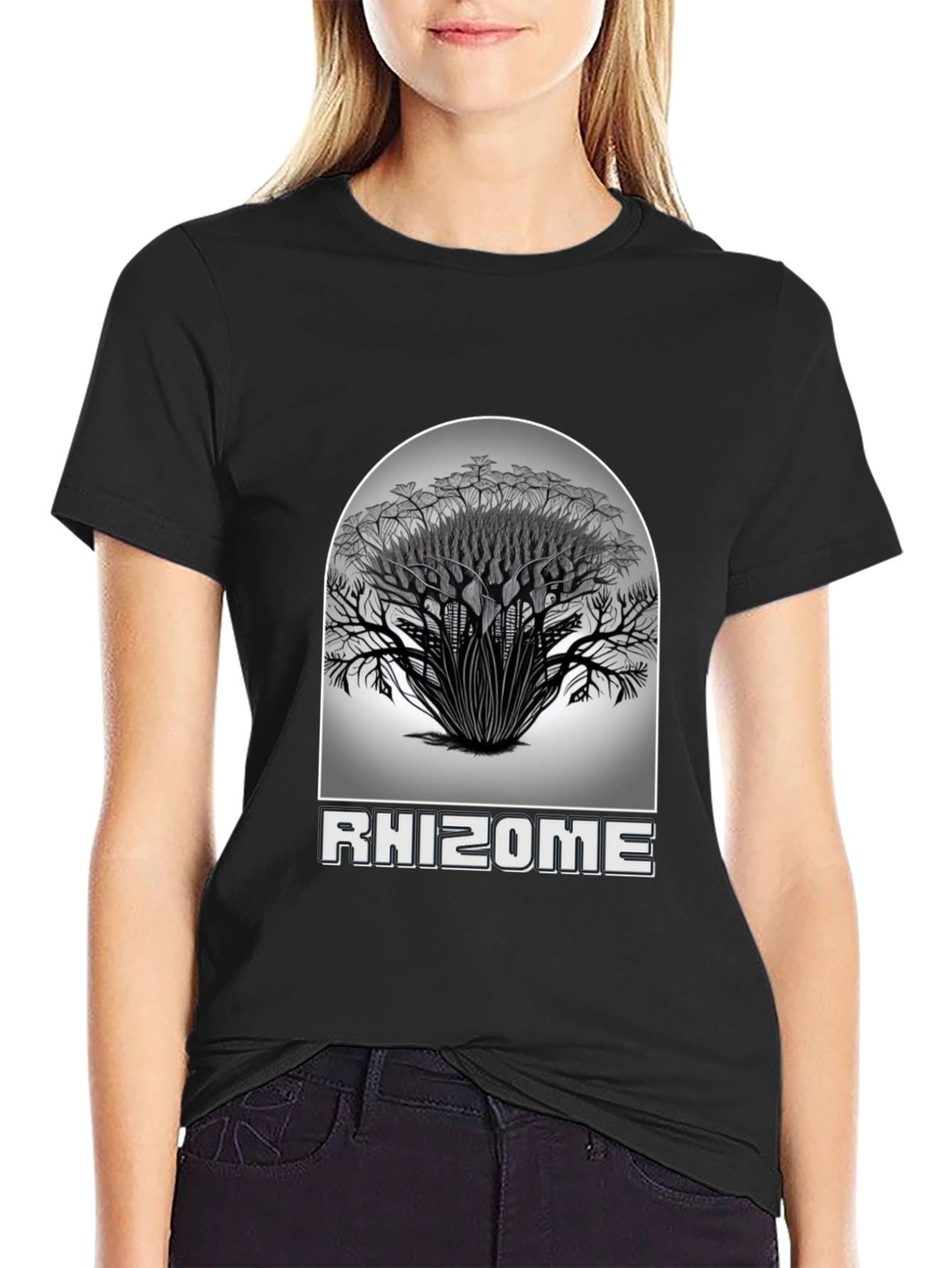 Rhizome Graphic Tee - Unique Design Comfortable Fit