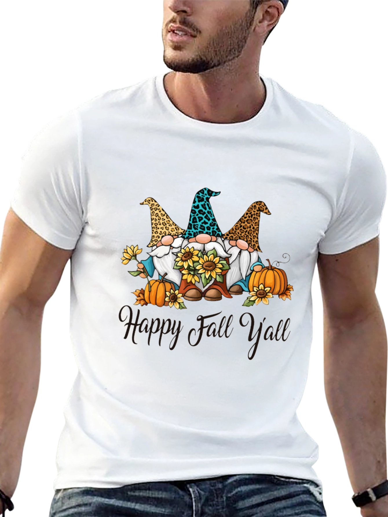 Fall Gnomes T-Shirt - Happy Fall Yall