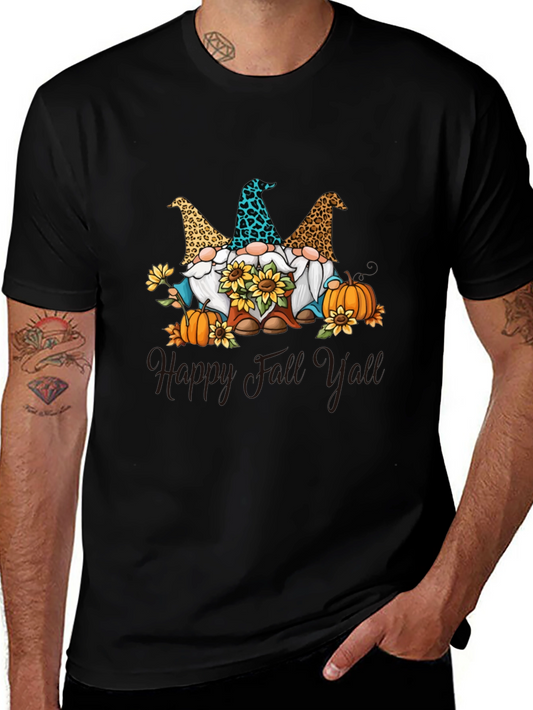 Fall Gnomes T-Shirt - Happy Fall Yall