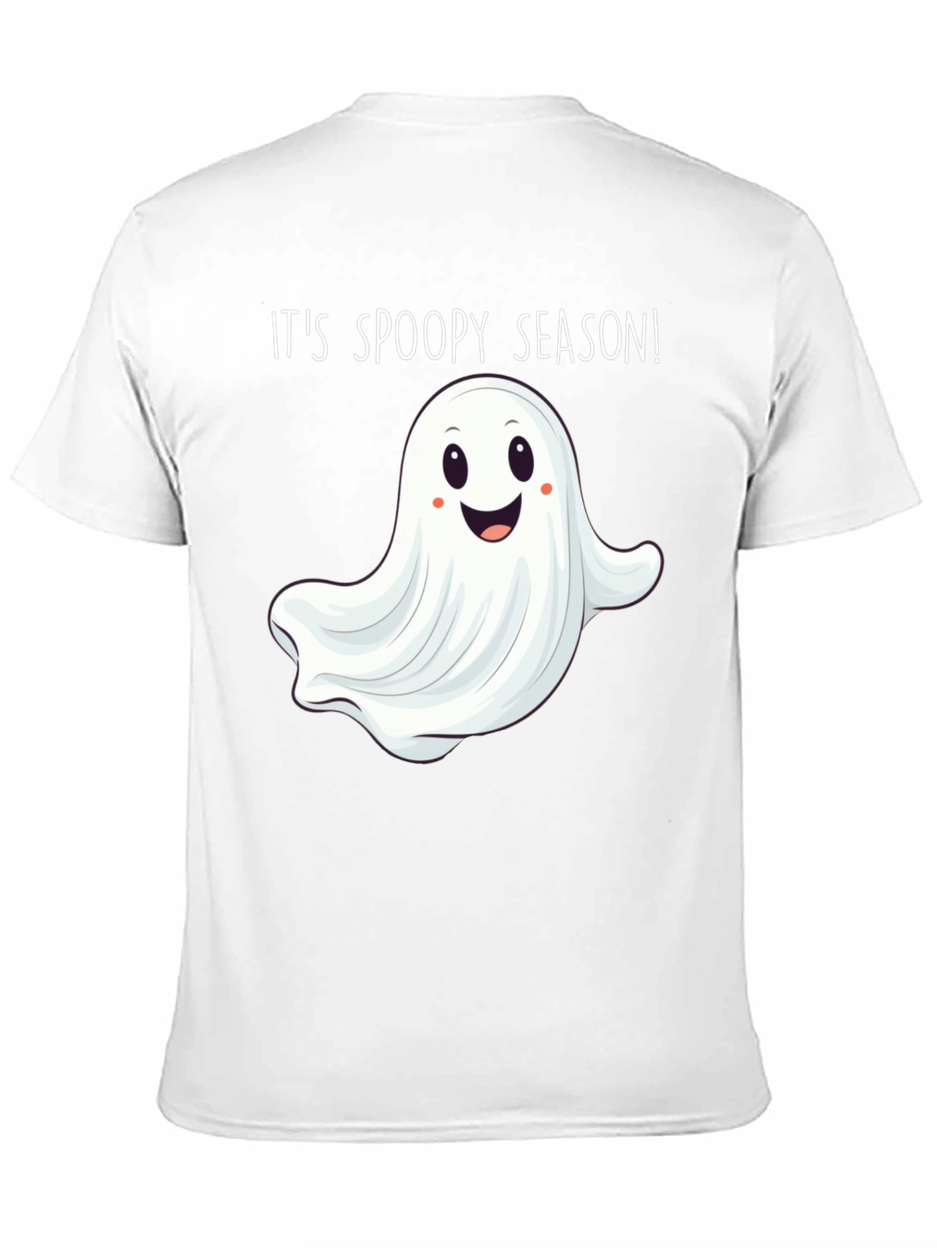 Spoopy Season Ghost T-Shirt - Halloween Graphic Tee