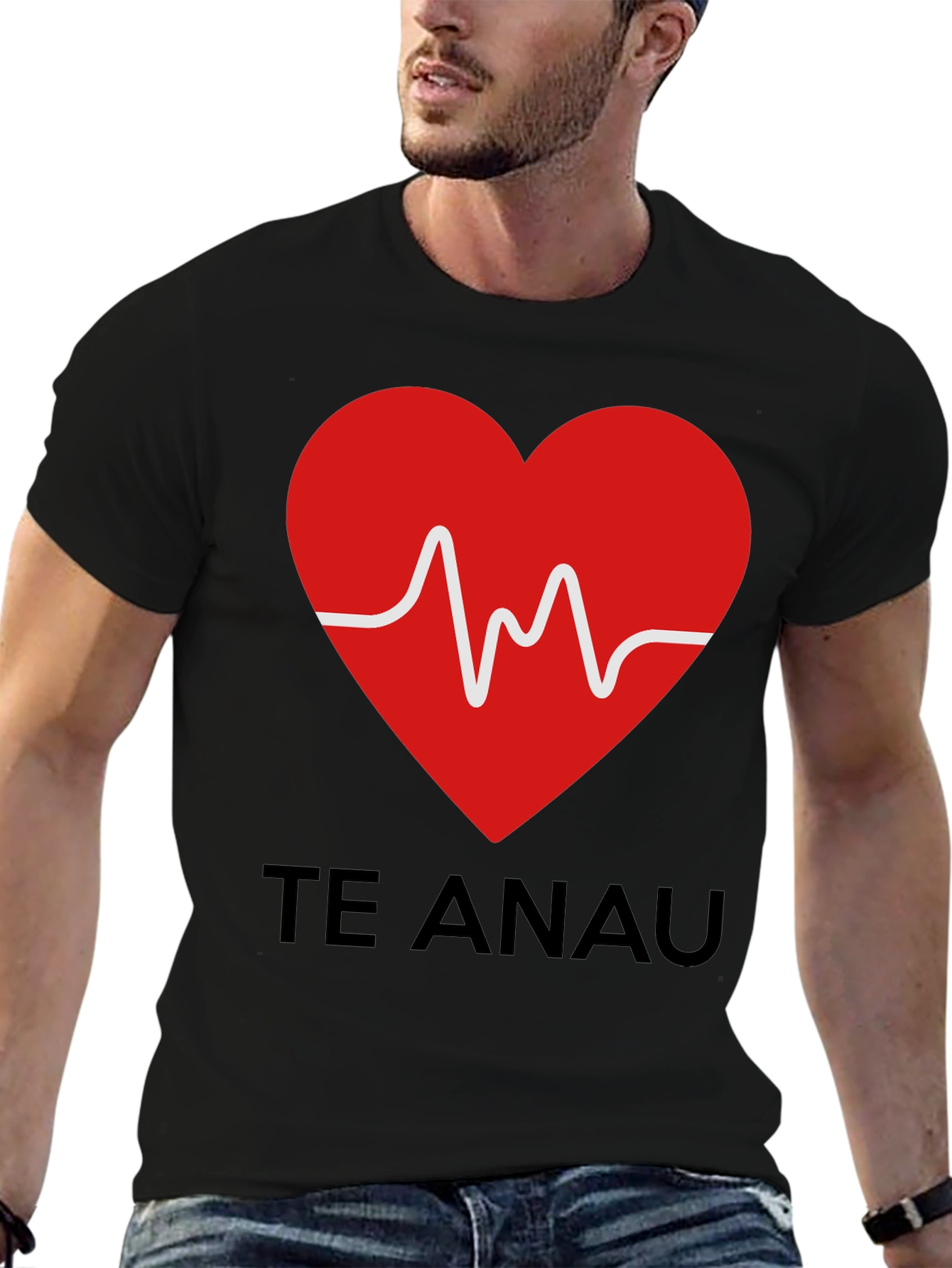 Te Anau Heartbeat T-Shirt - Mens Graphic Tee
