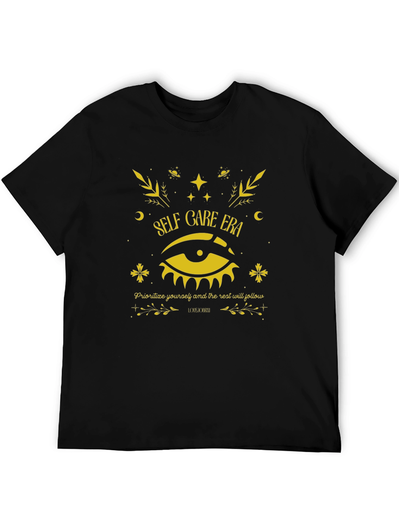 Self Care Era Graphic Tee - Black