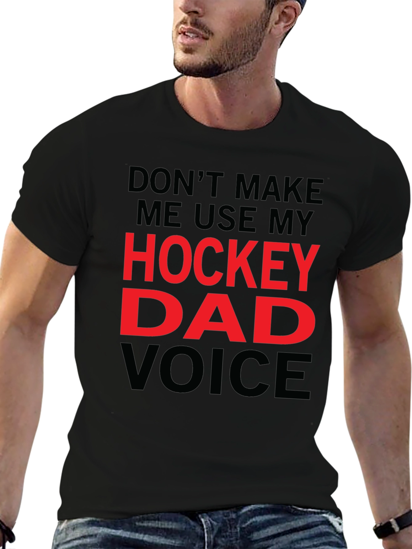 Hockey Dad T-Shirt - Funny Graphic Tee