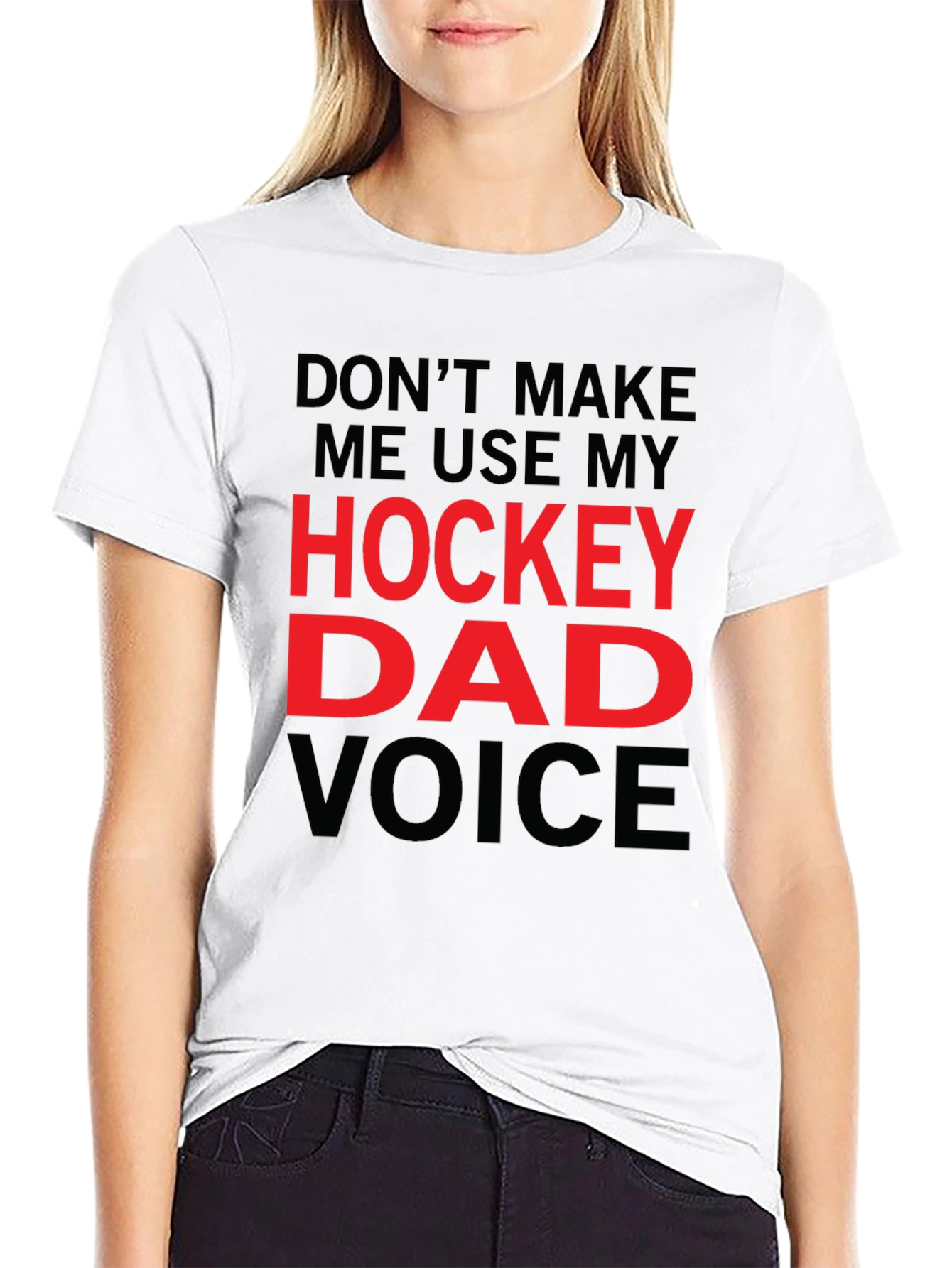 Hockey Dad T-Shirt - Funny Graphic Tee