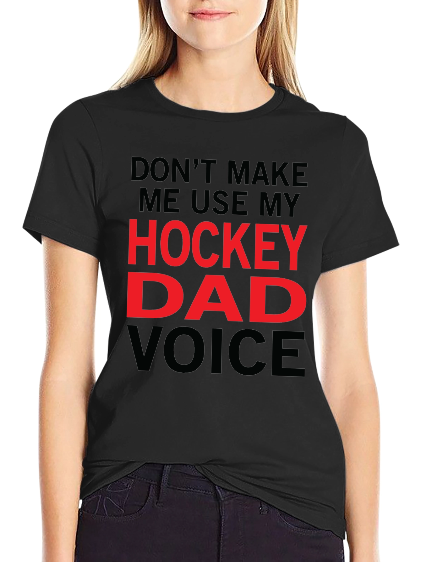 Hockey Dad T-Shirt - Funny Graphic Tee