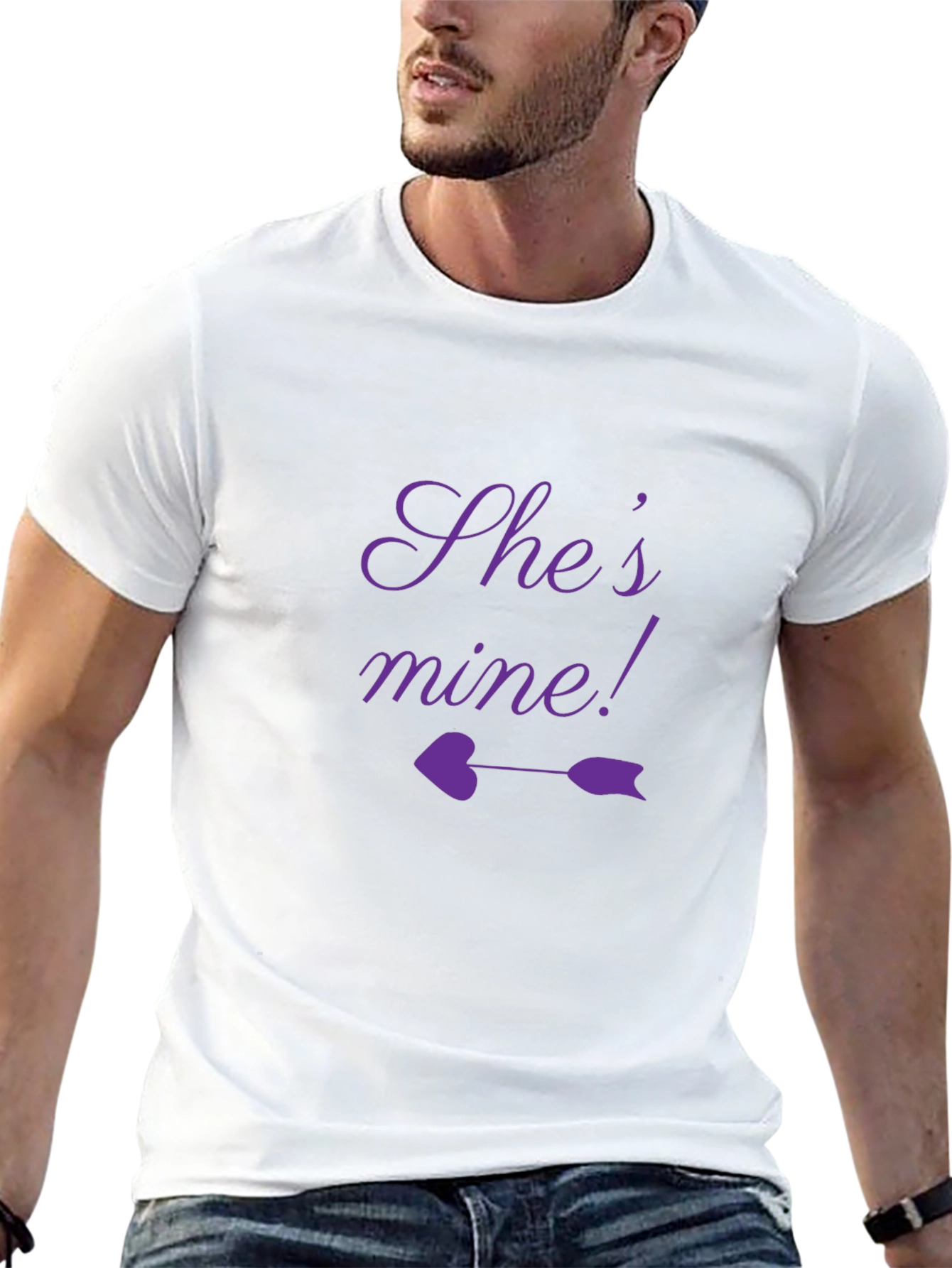 Shes Mine T-Shirt - Funny Couple Tee
