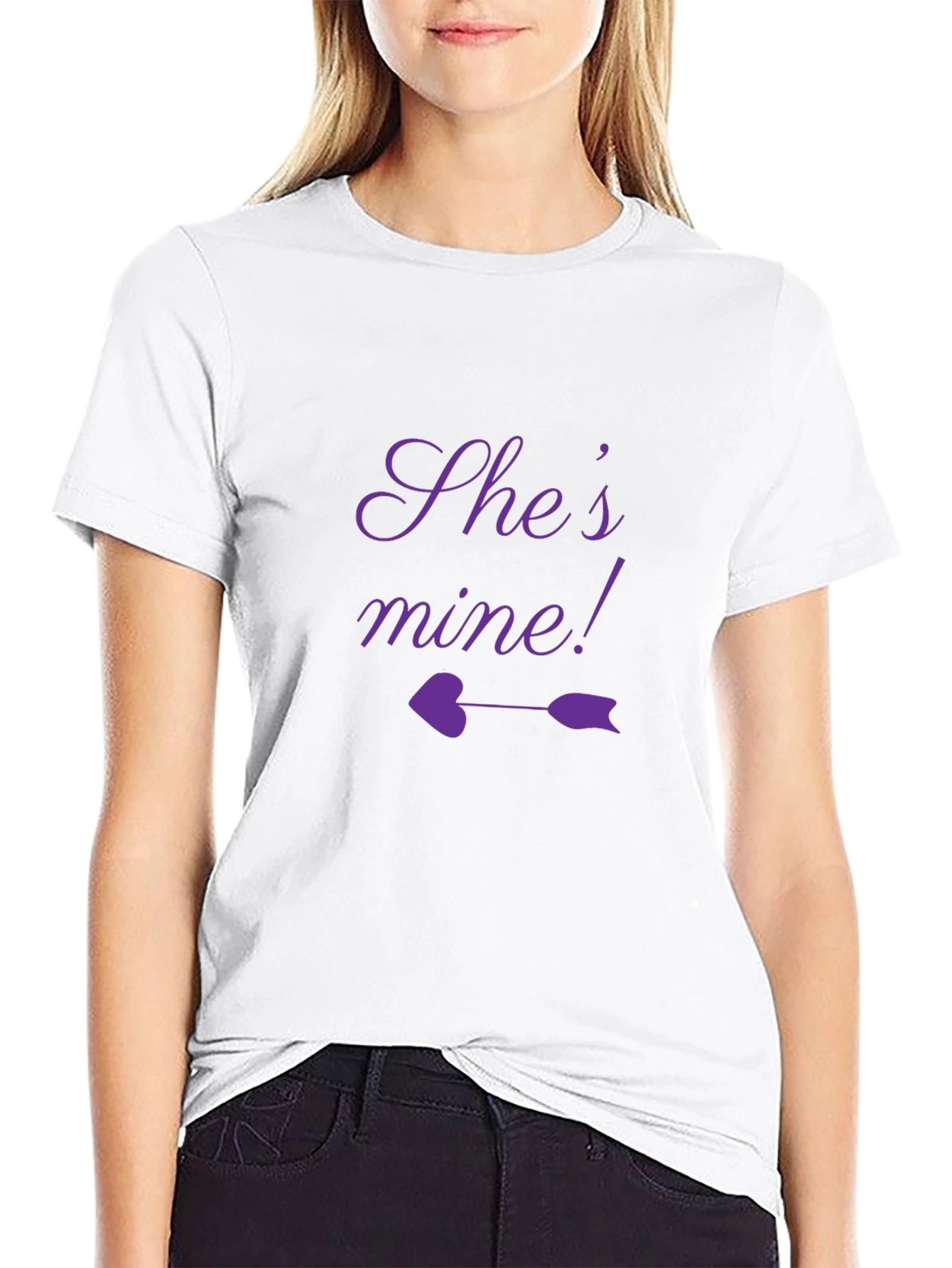 Shes Mine T-Shirt - Funny Couple Tee