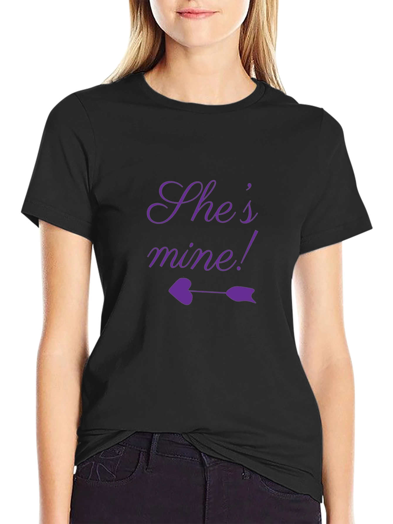 Shes Mine T-Shirt - Funny Couple Tee