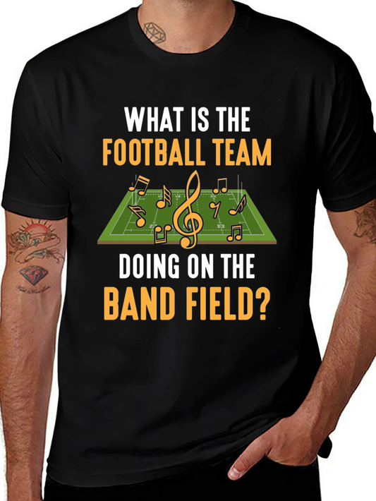 Football Team Band Field T-Shirt