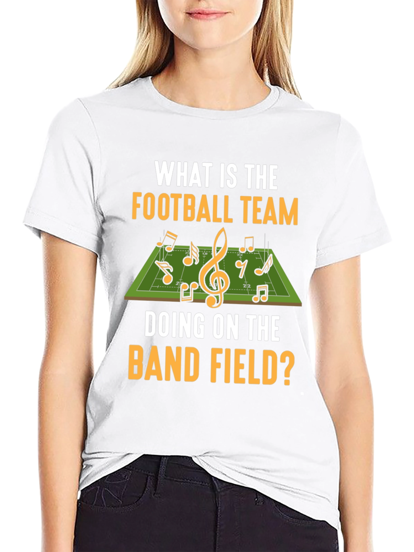 Football Team Band Field T-Shirt