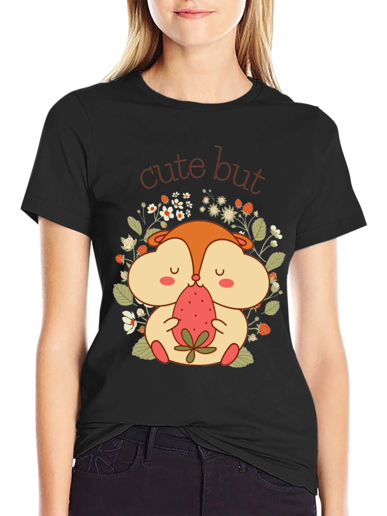 Cute But Dangerous Graphic T-Shirt