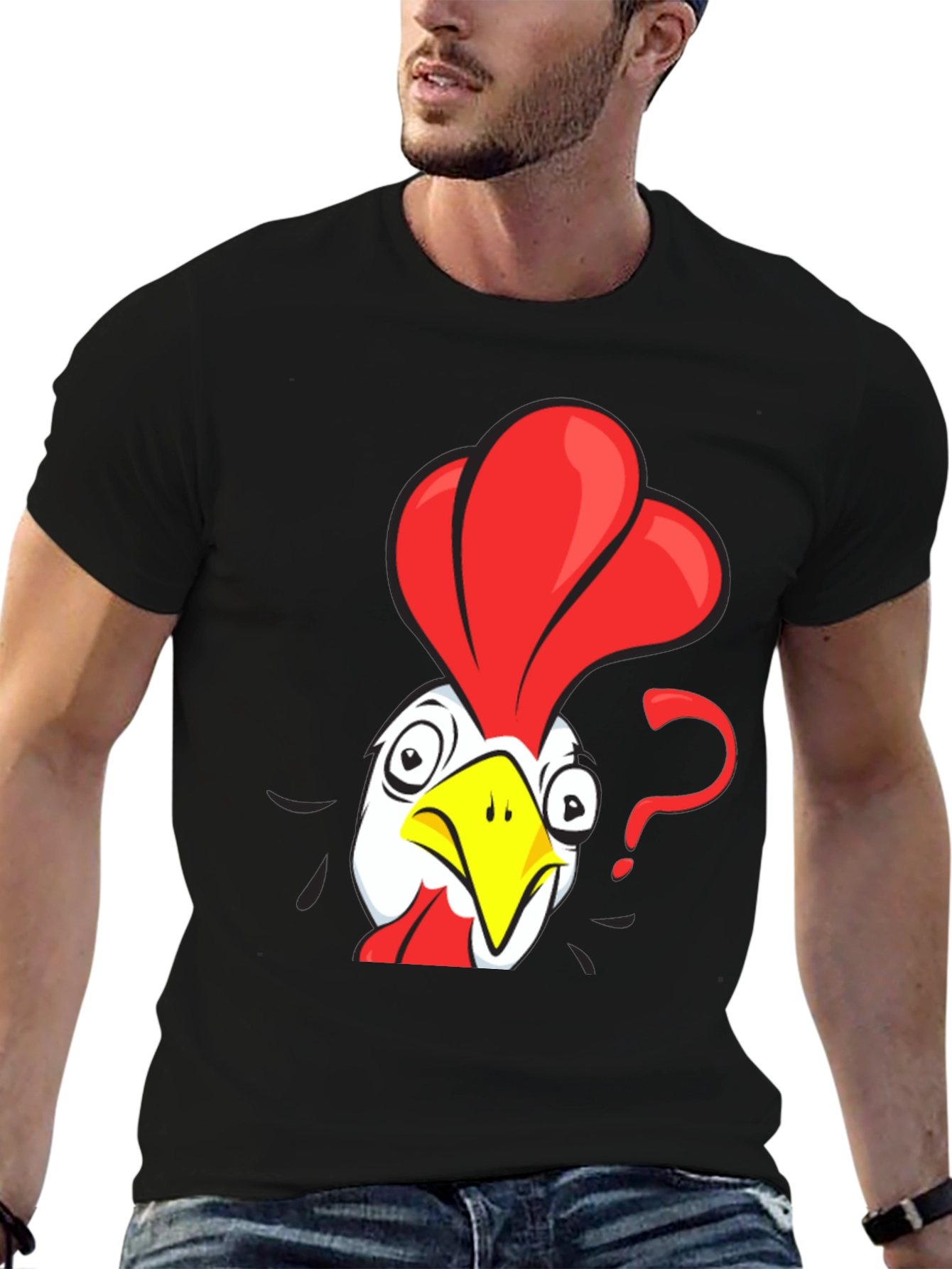 Funny Chicken Question T-Shirt
