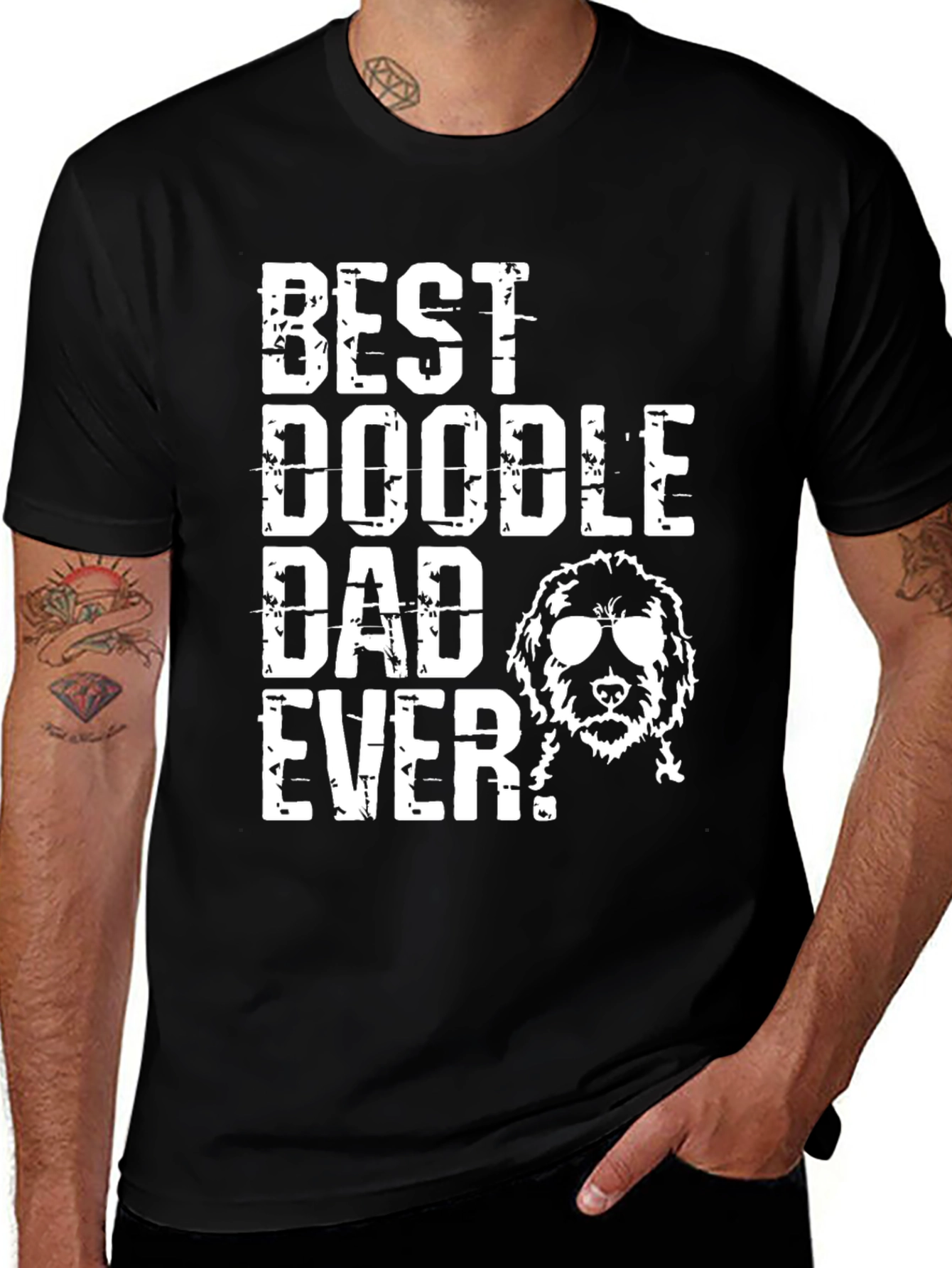 Best Doodle Dad Ever T-Shirt