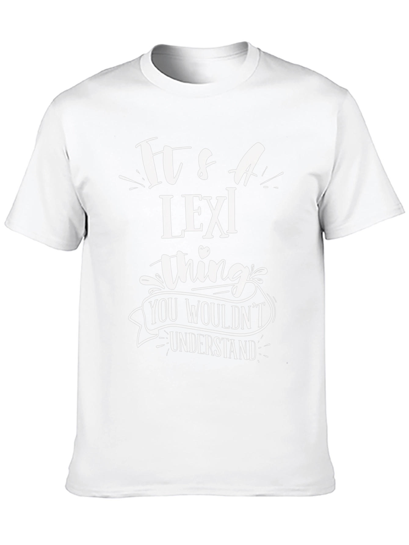 Lexi Thing T-Shirt - Funny Personalized Name Tee