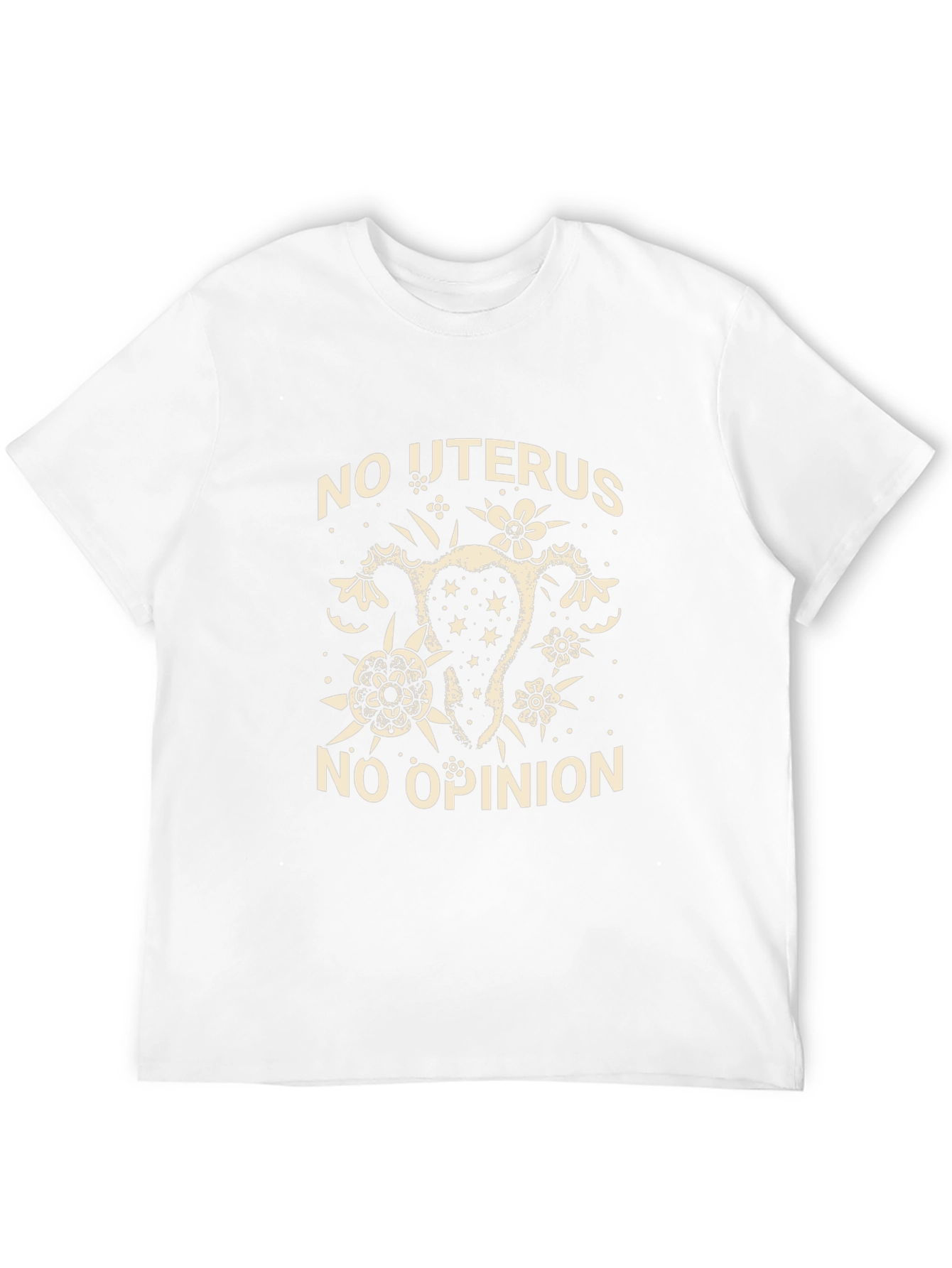 No Uterus No Opinion Graphic T-Shirt - Black
