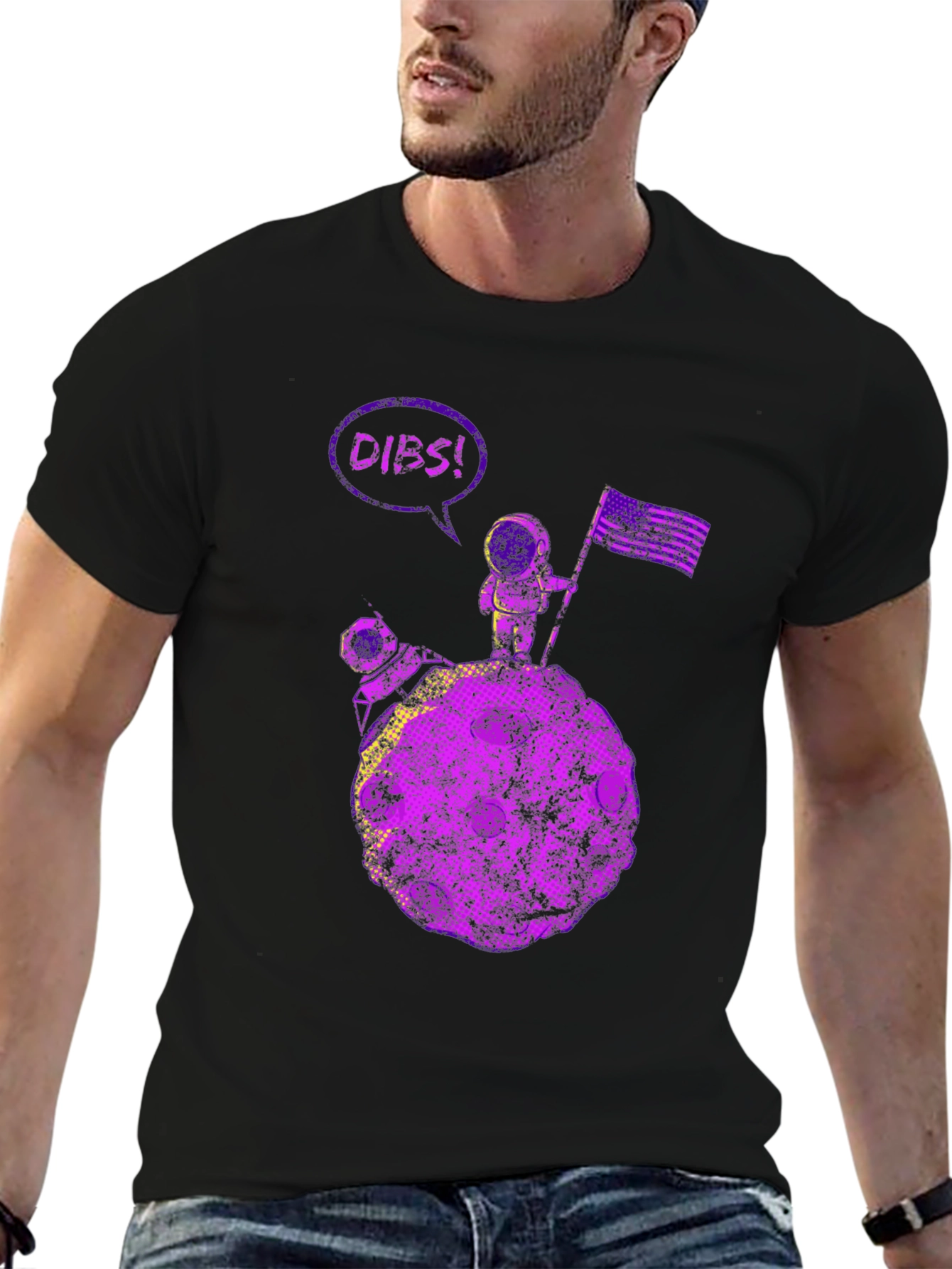 Dibs! Astronaut T-Shirt - Claim Your Territory!