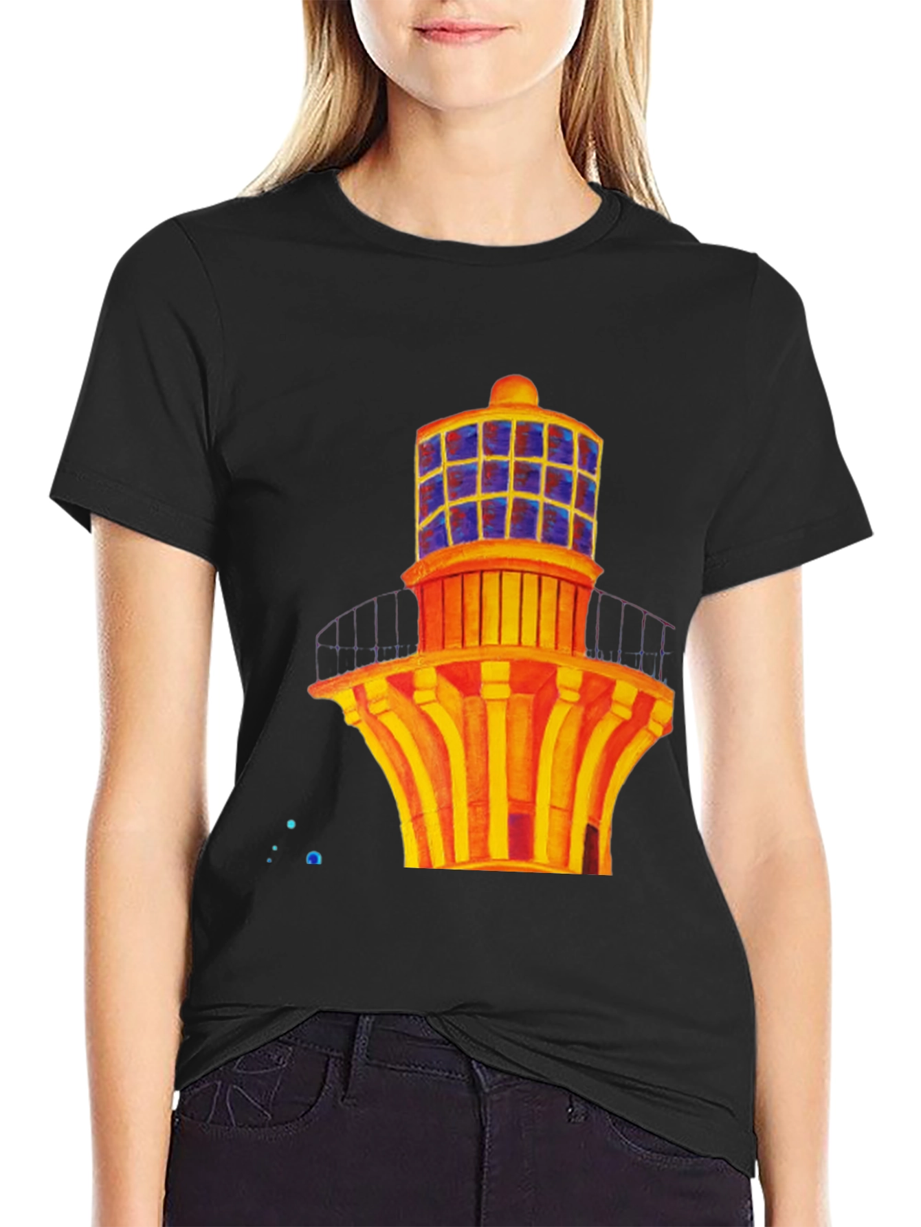 Architectural Tower Graphic Tee