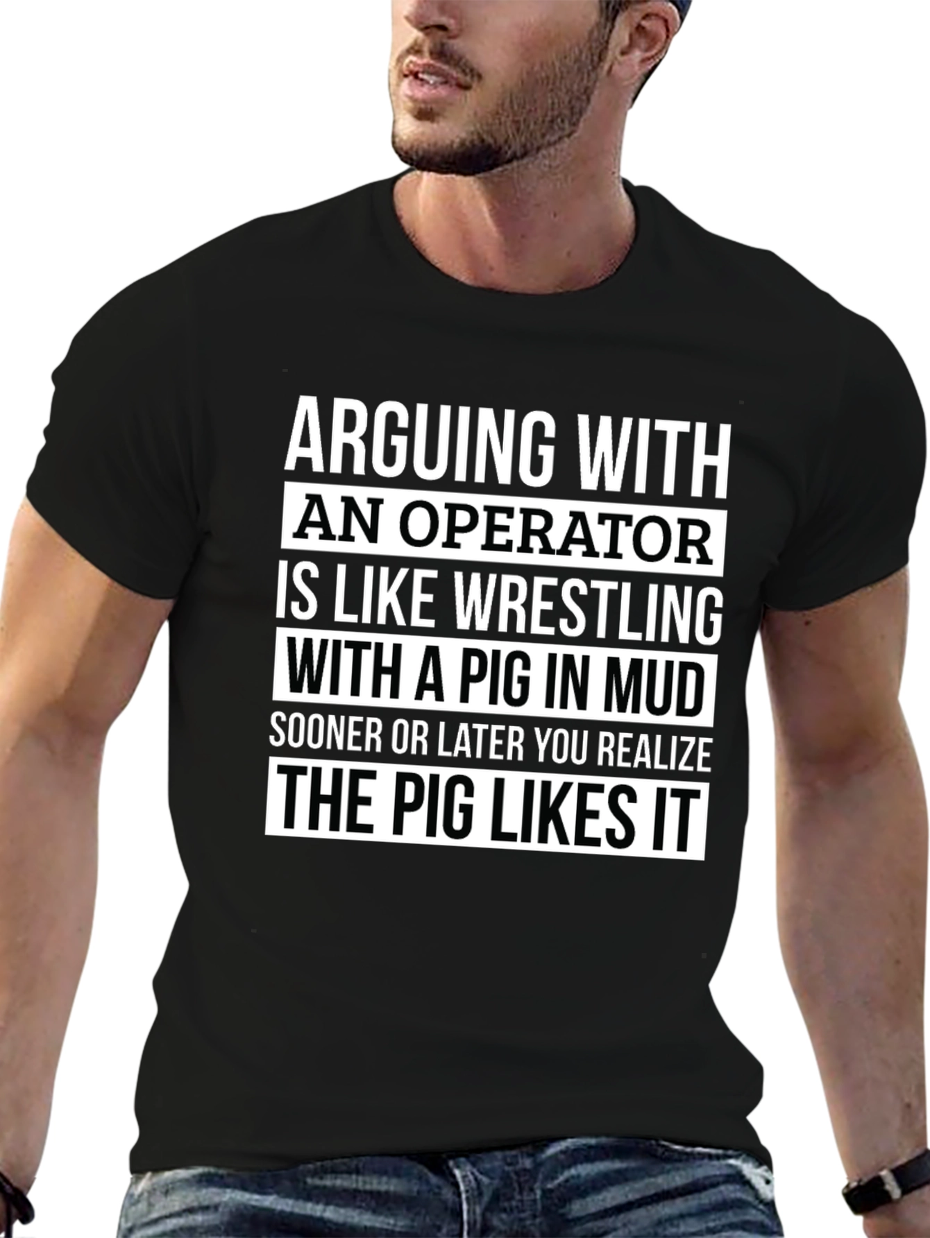 Arguing with an Operator T-Shirt