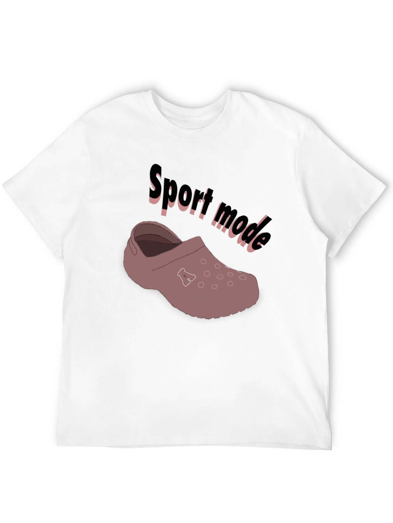 Sport Mode Croc T-Shirt - Black