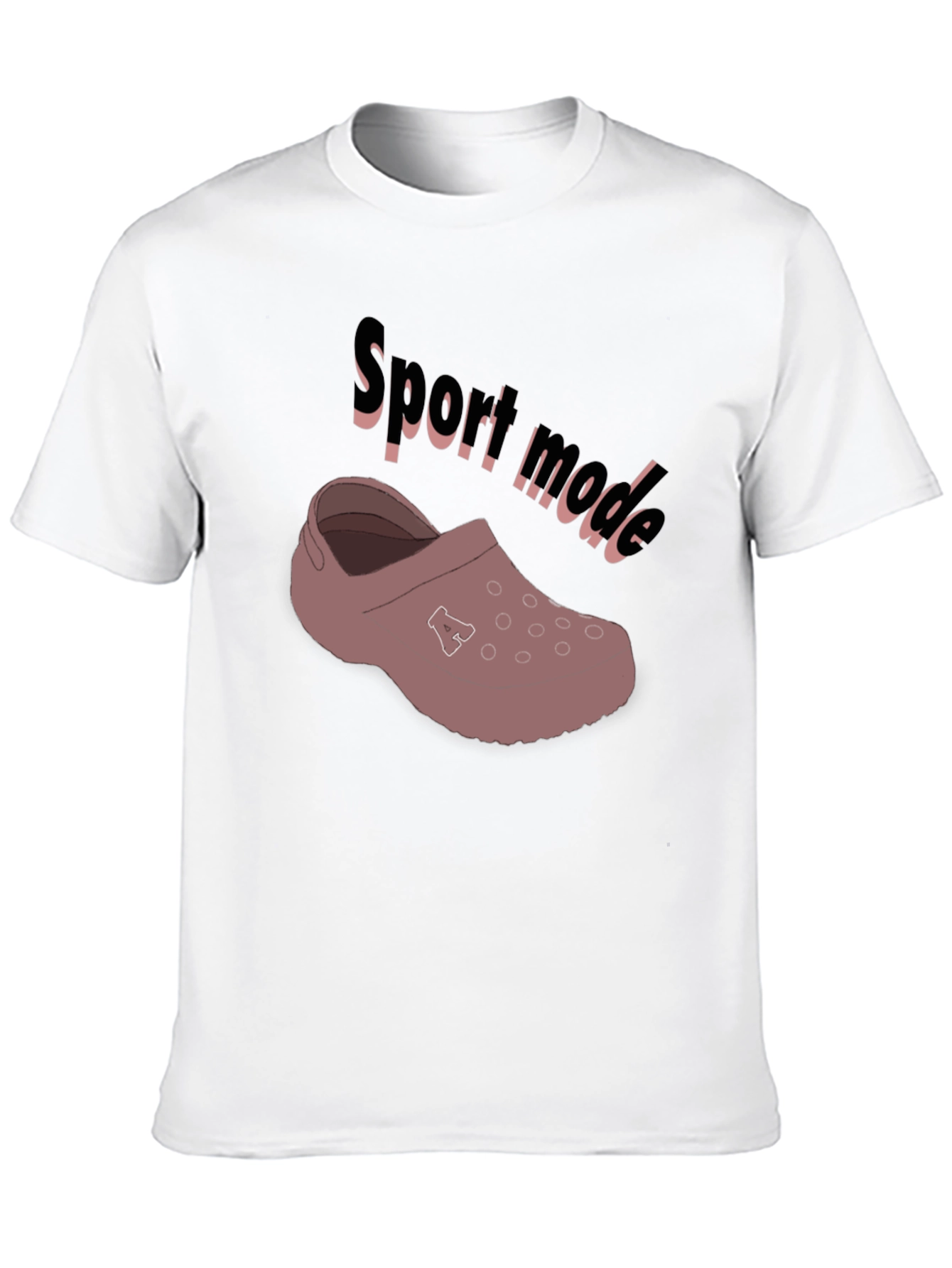 Sport Mode Croc T-Shirt - Black