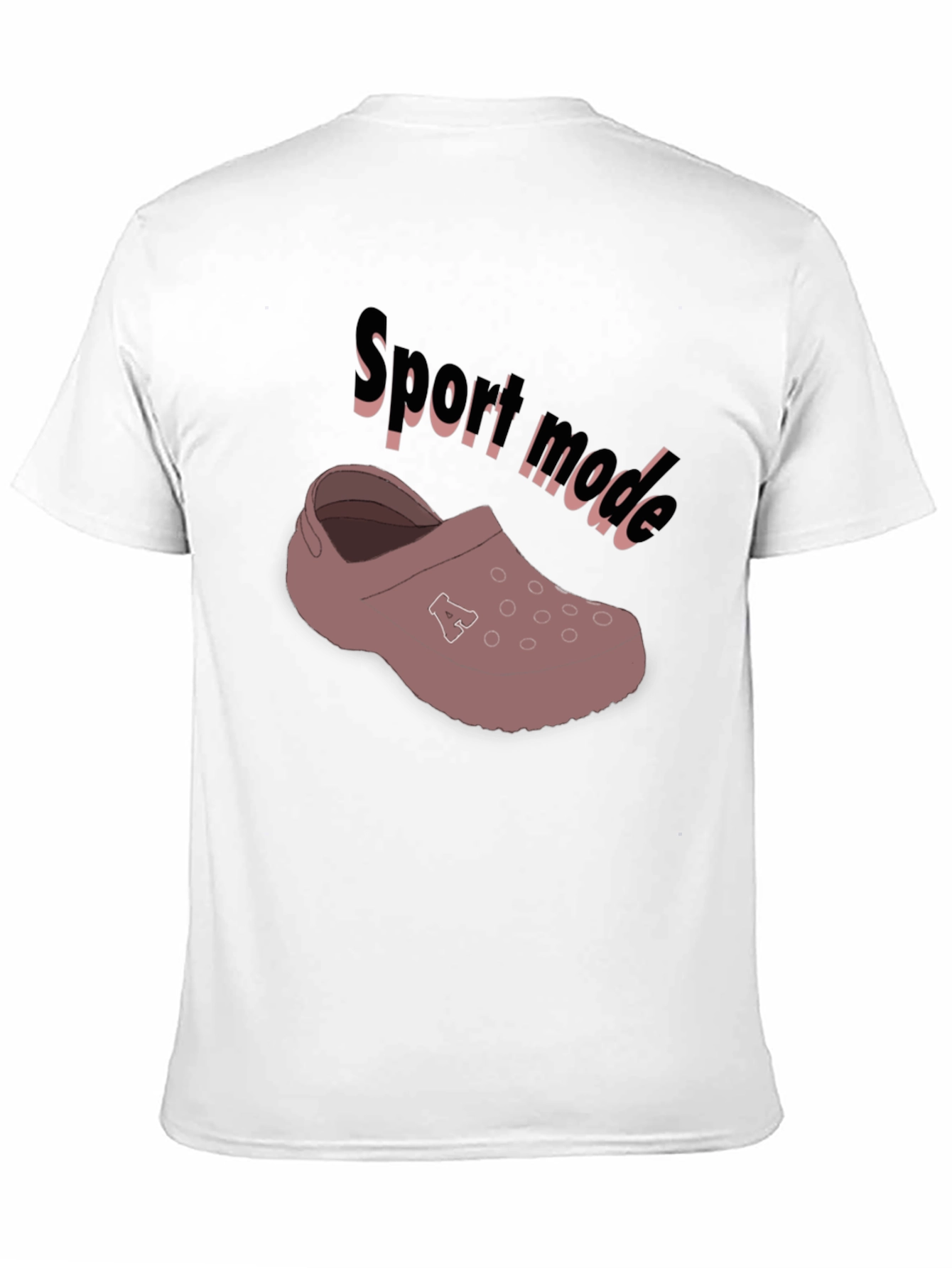 Sport Mode Croc T-Shirt - Black