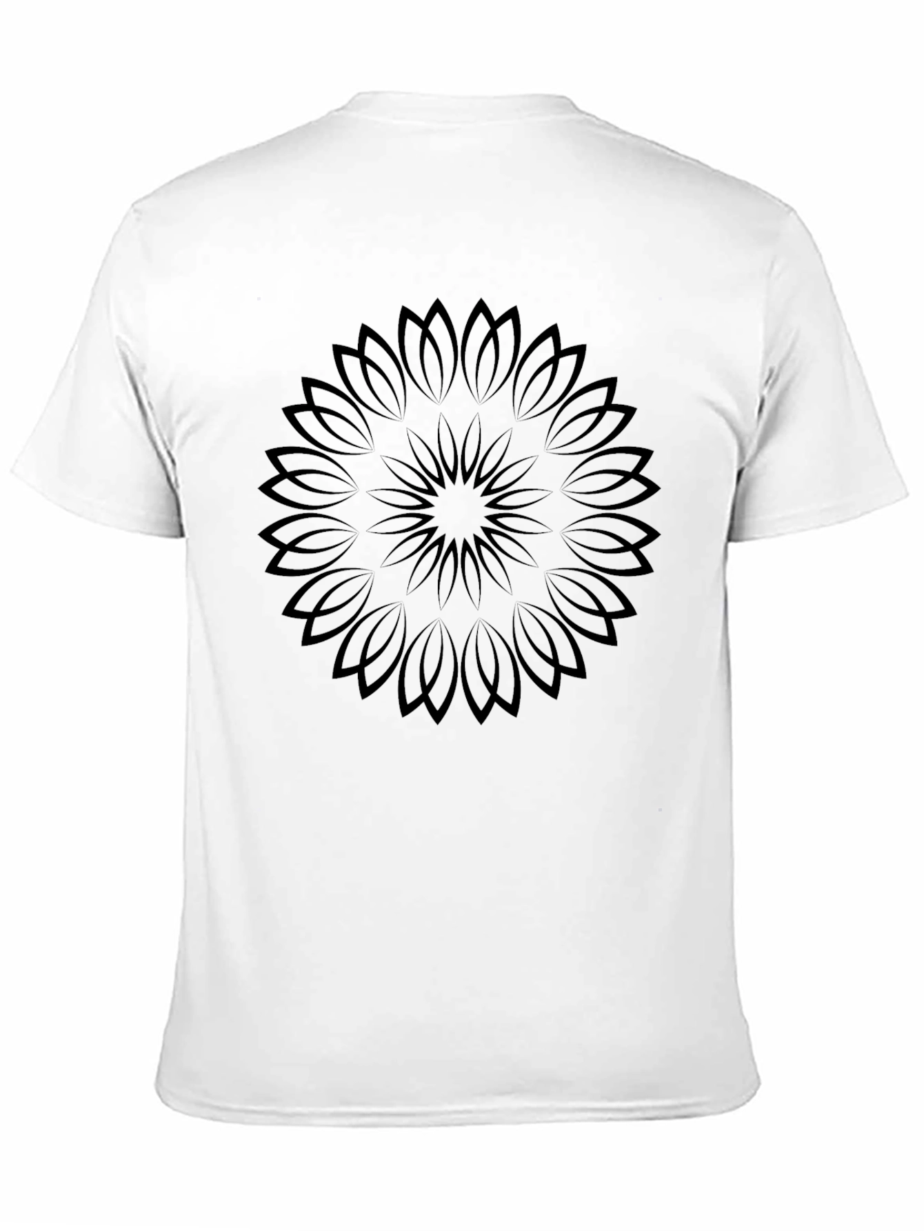 Mandala Graphic Black T-Shirt