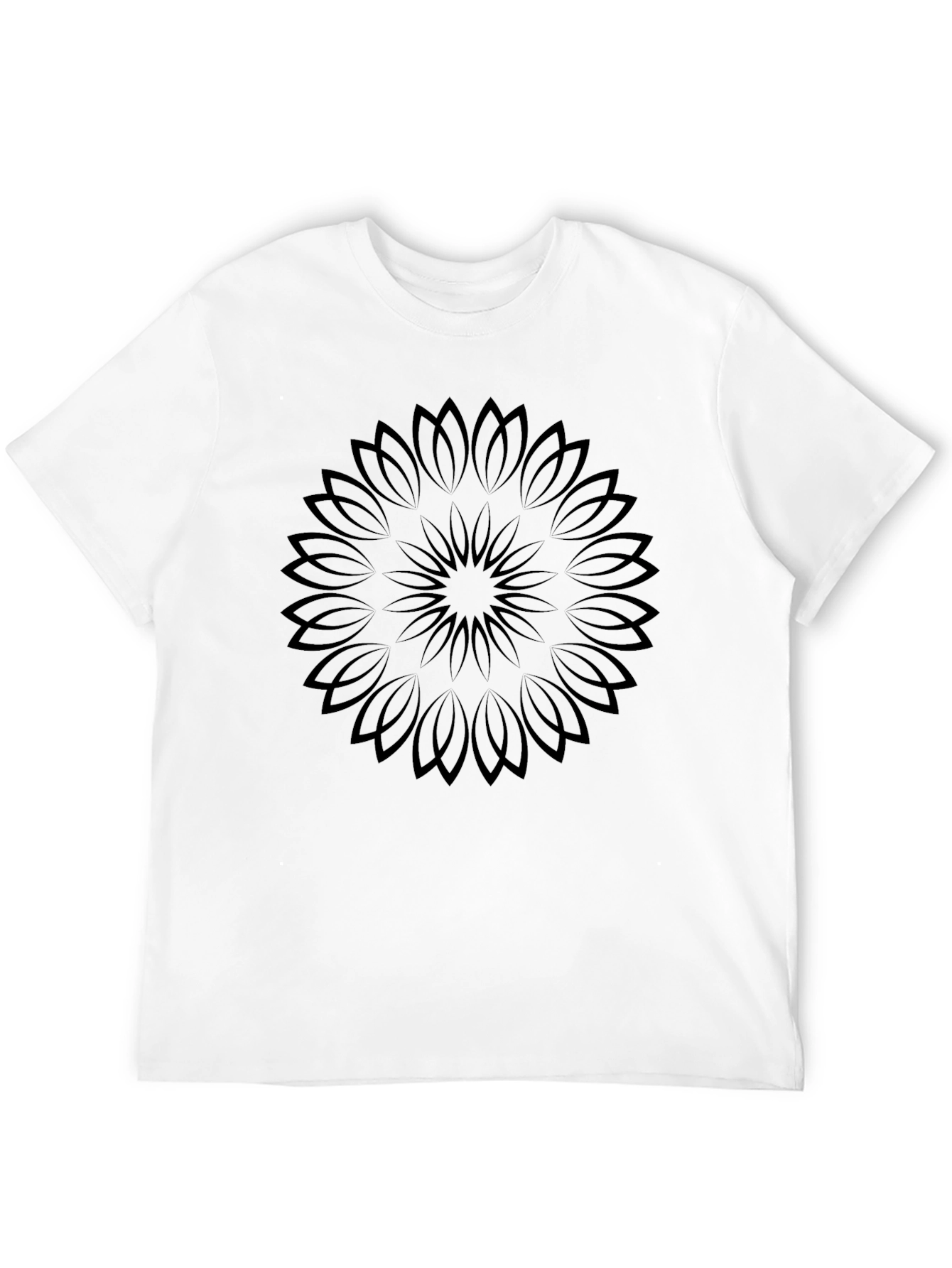 Mandala Graphic Black T-Shirt