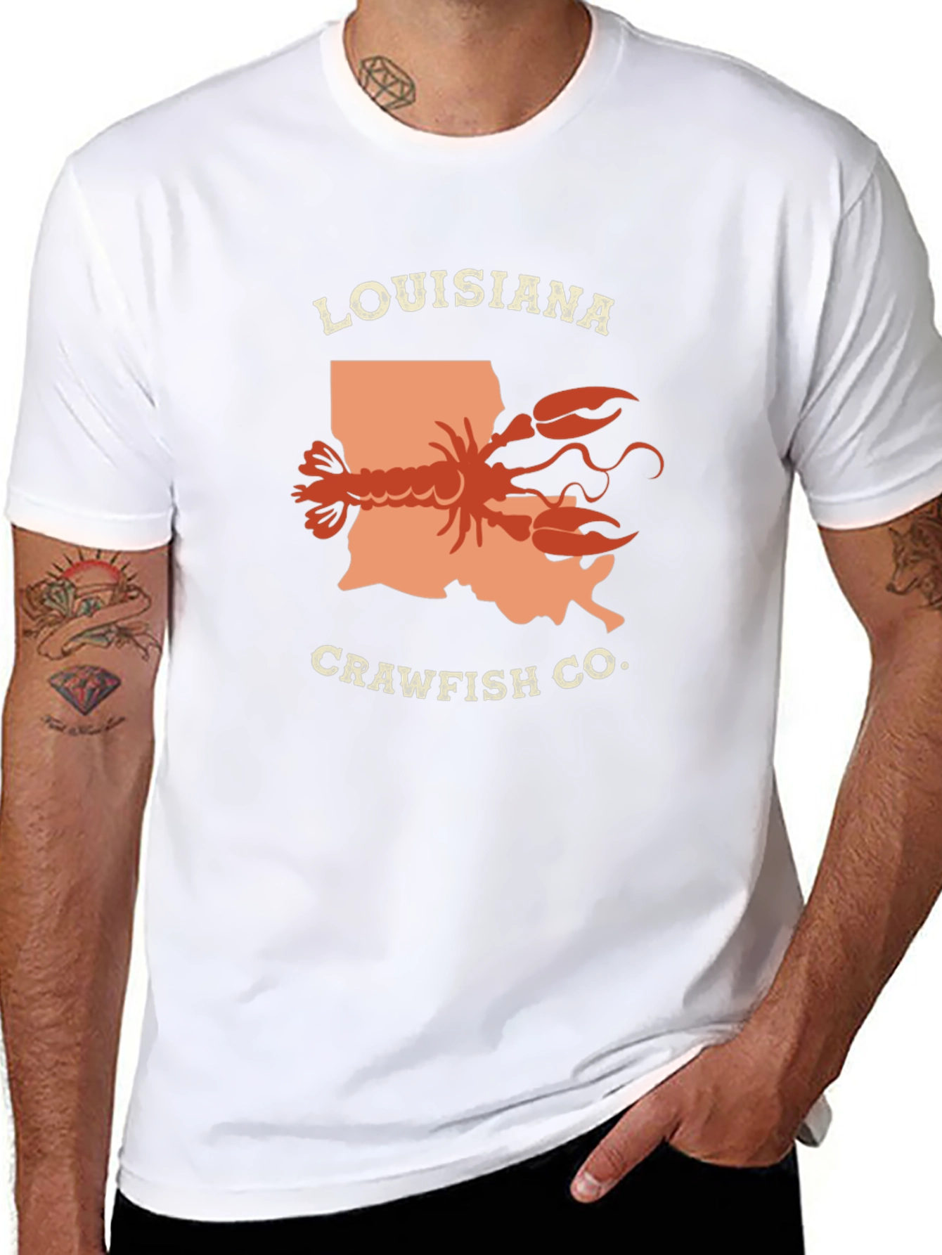 Louisiana Crawfish Co. Graphic T-Shirt