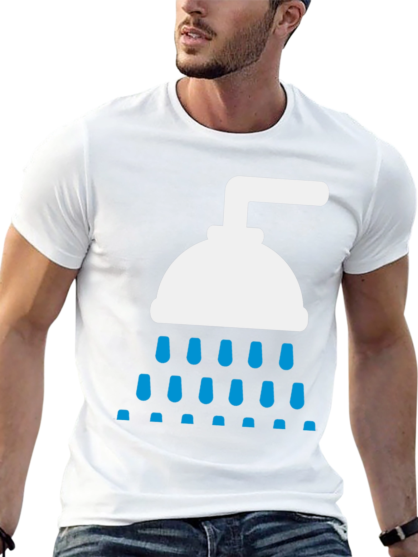 Shower Graphic T-Shirt - Clean Comfort
