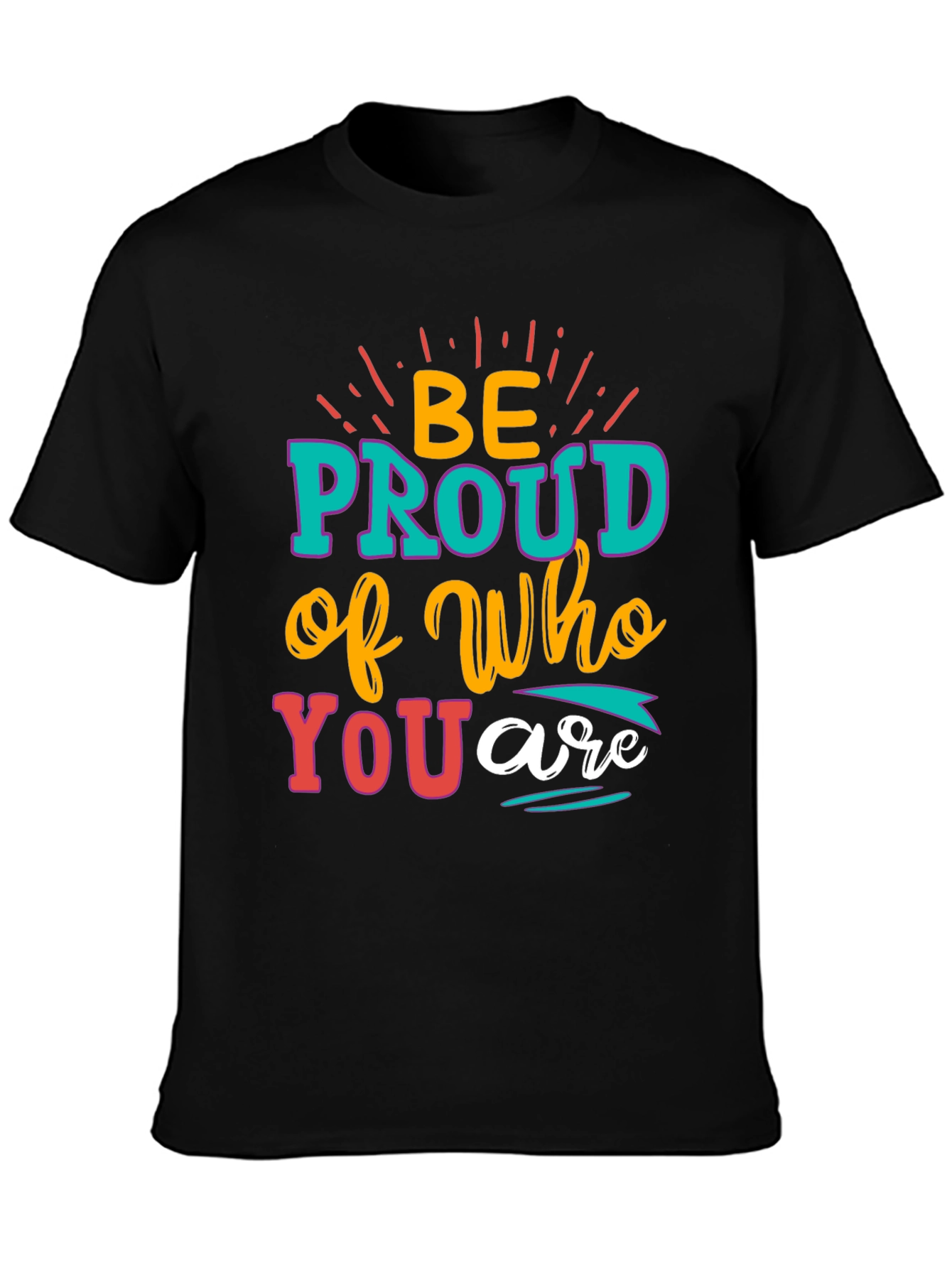 Be Proud Graphic Tee - Stylish Statement Shirt