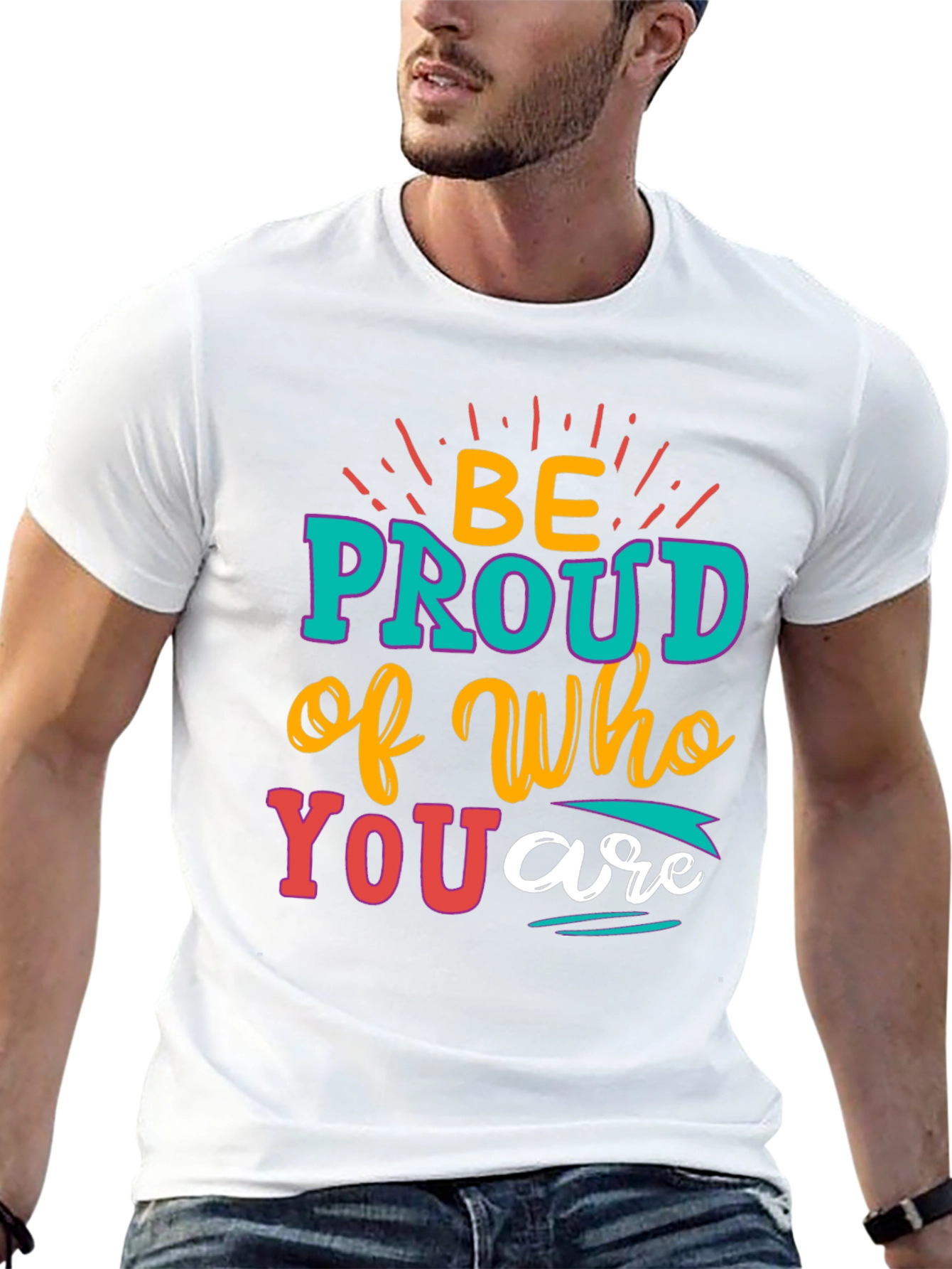 Be Proud Graphic Tee - Stylish Statement Shirt