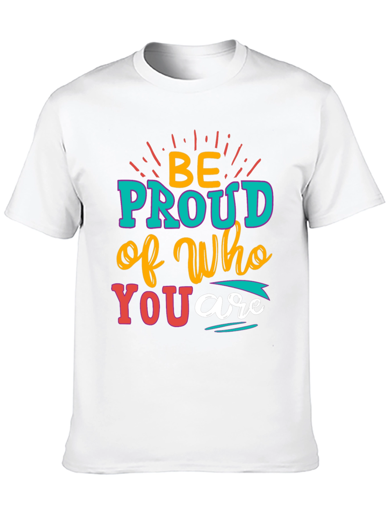 Be Proud Graphic Tee - Stylish Statement Shirt