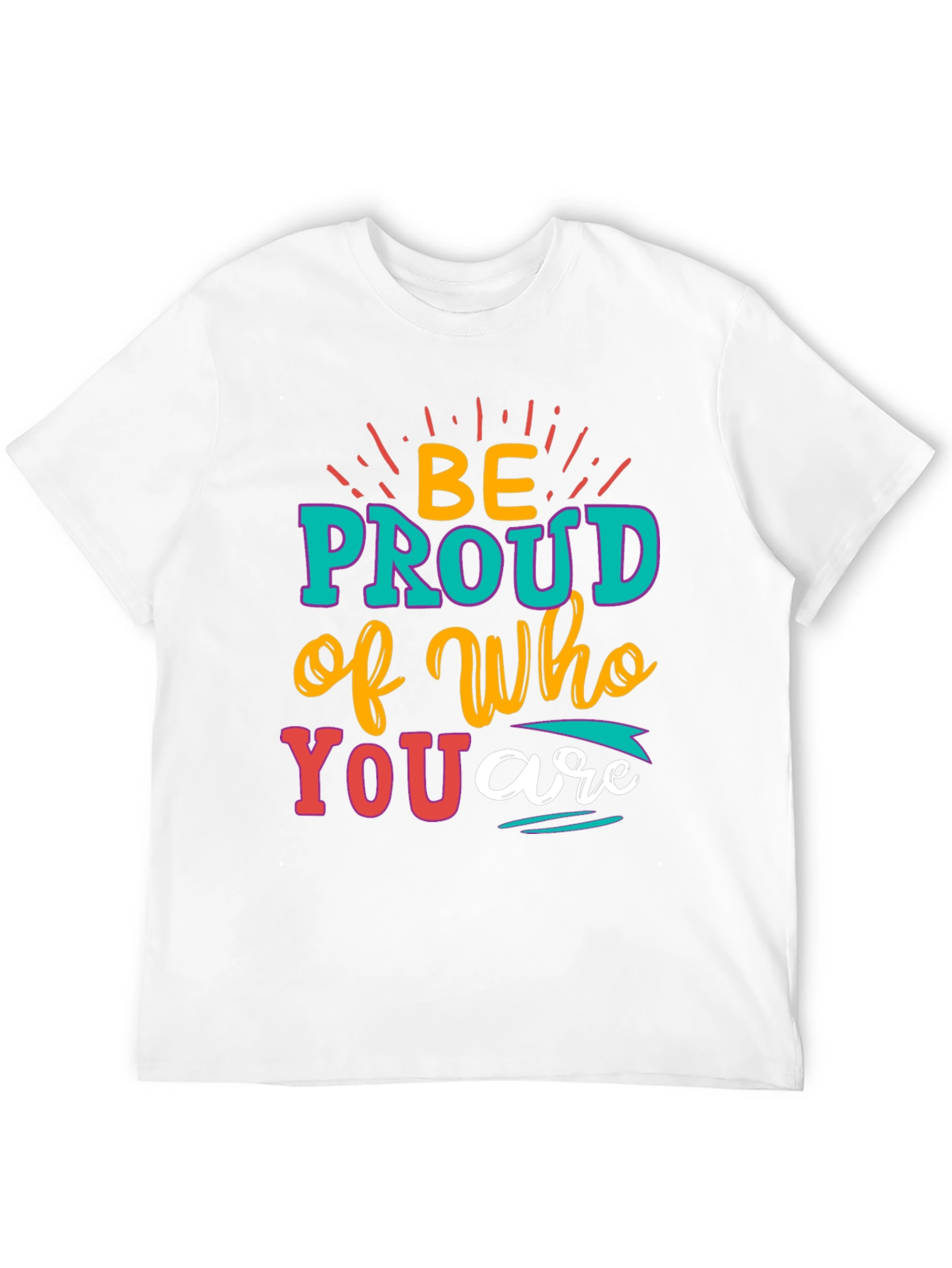 Be Proud Graphic Tee - Stylish Statement Shirt