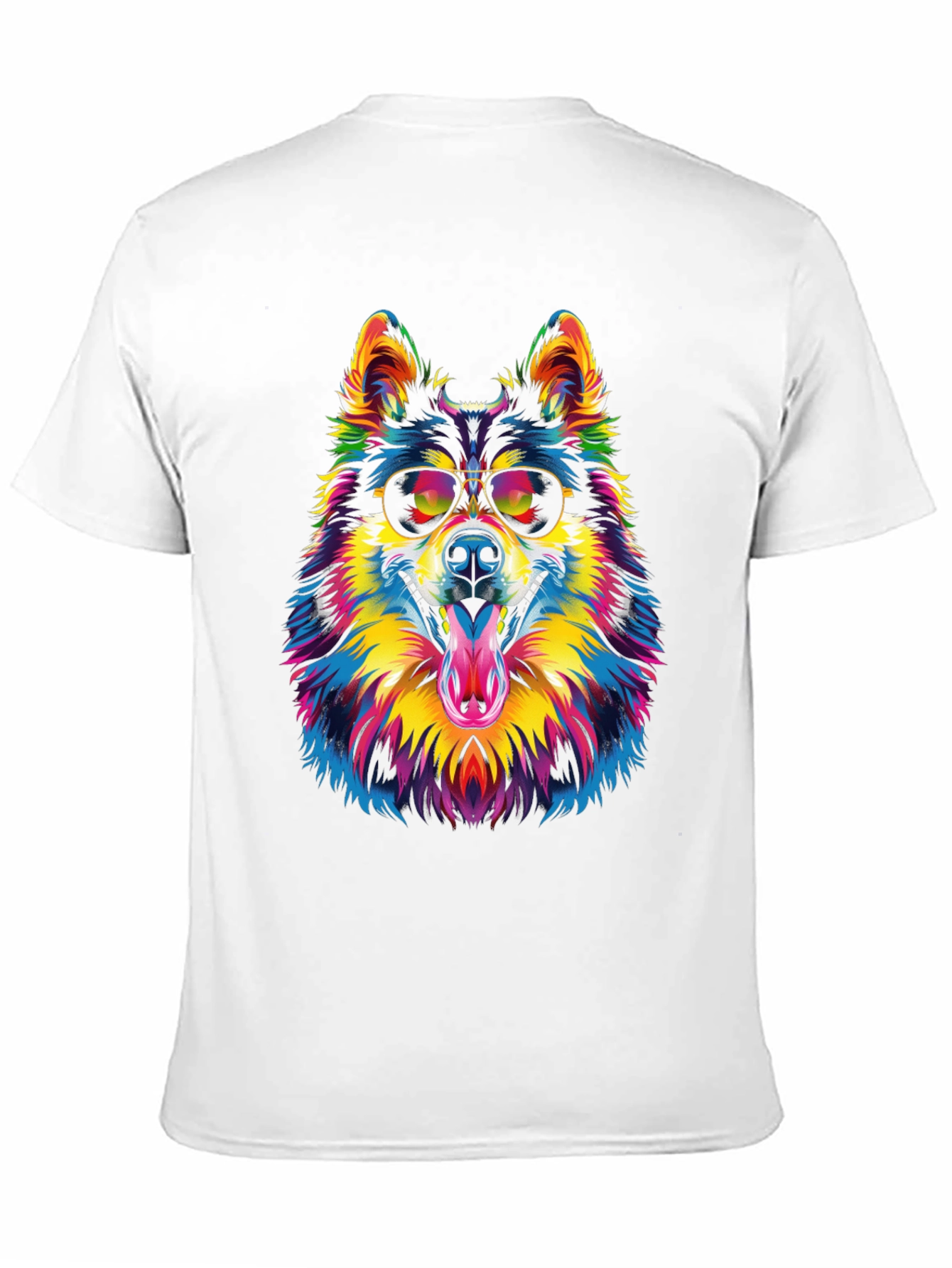 Cool Dog Graphic Tee - Mens Black T-Shirt