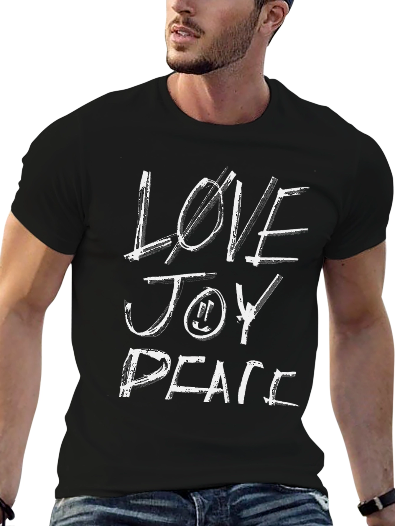 Love Joy Peace Graphic T-Shirt