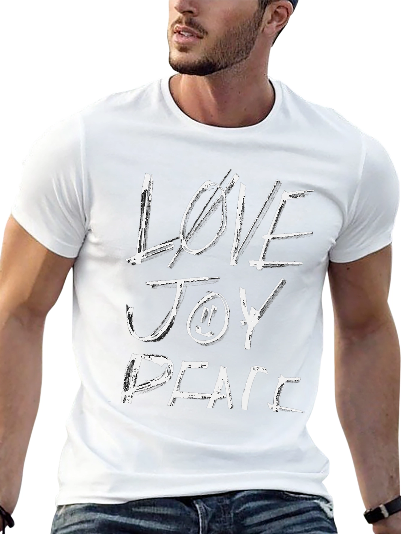 Love Joy Peace Graphic T-Shirt