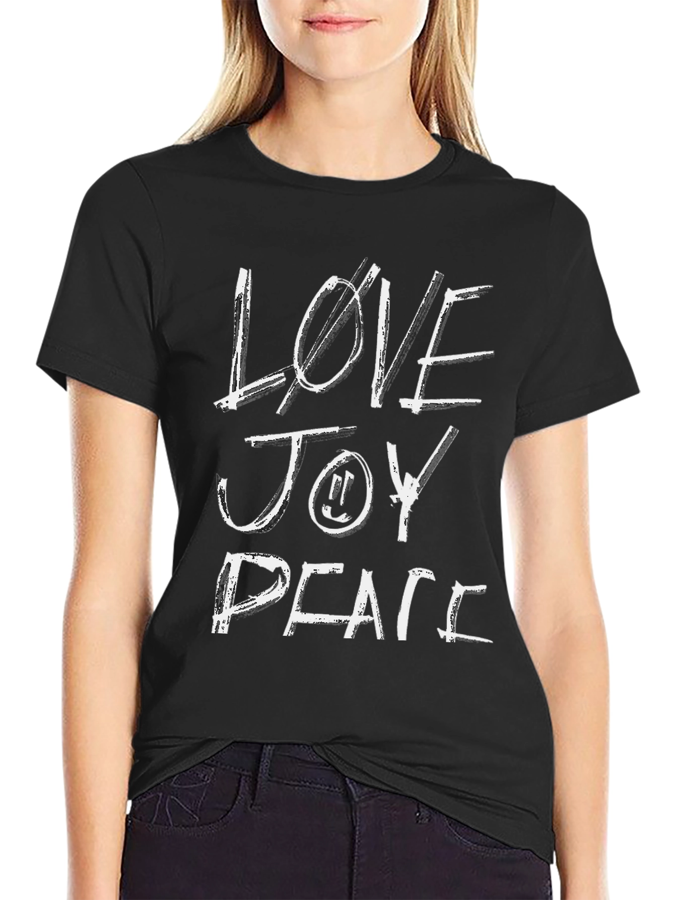 Love Joy Peace Graphic T-Shirt