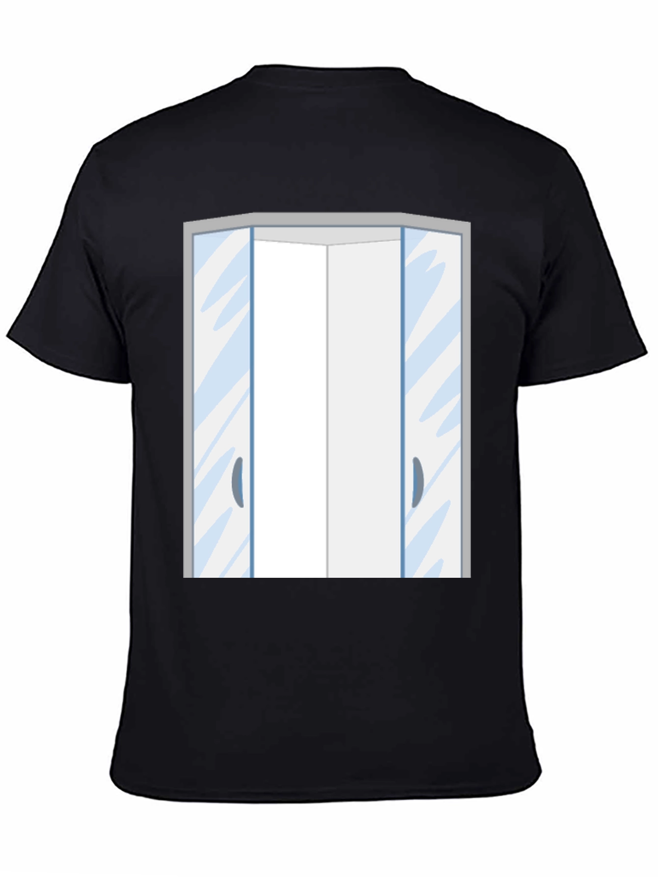 Funny Automatic Doors Graphic T-Shirt