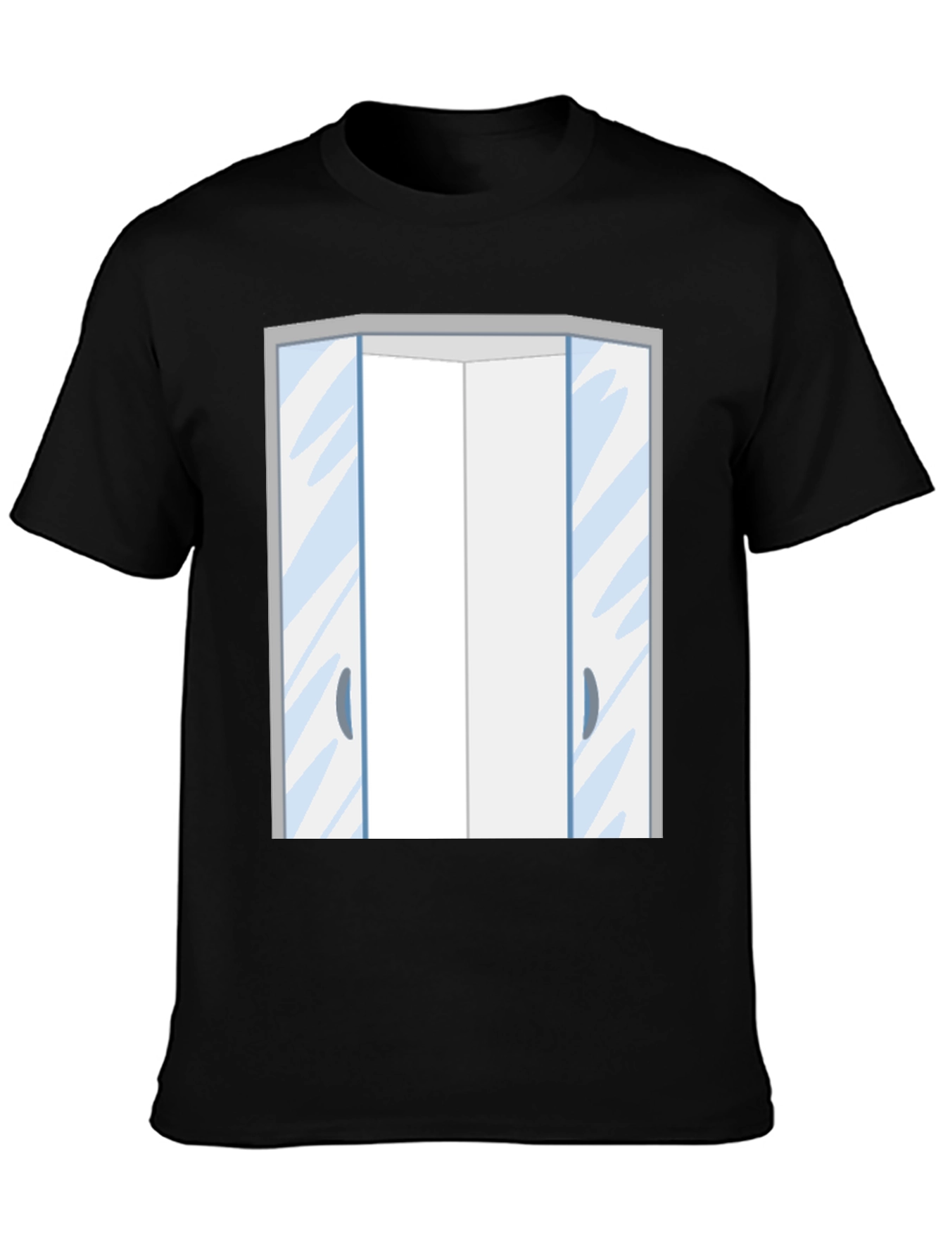 Funny Automatic Doors Graphic T-Shirt