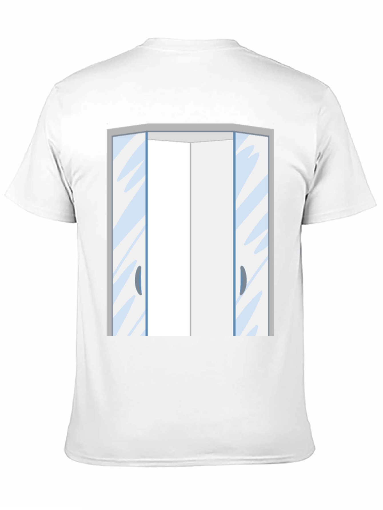 Funny Automatic Doors Graphic T-Shirt