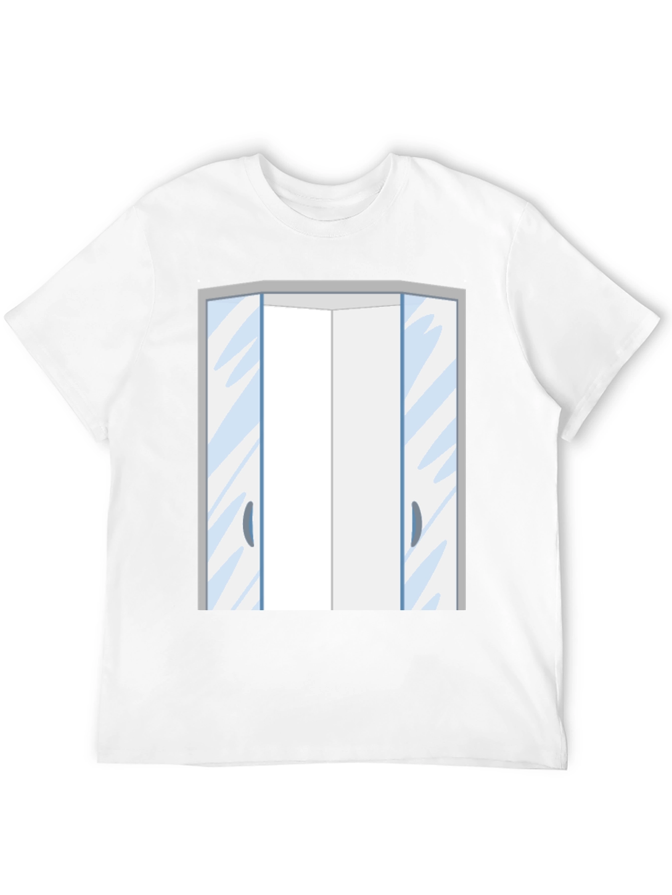Funny Automatic Doors Graphic T-Shirt