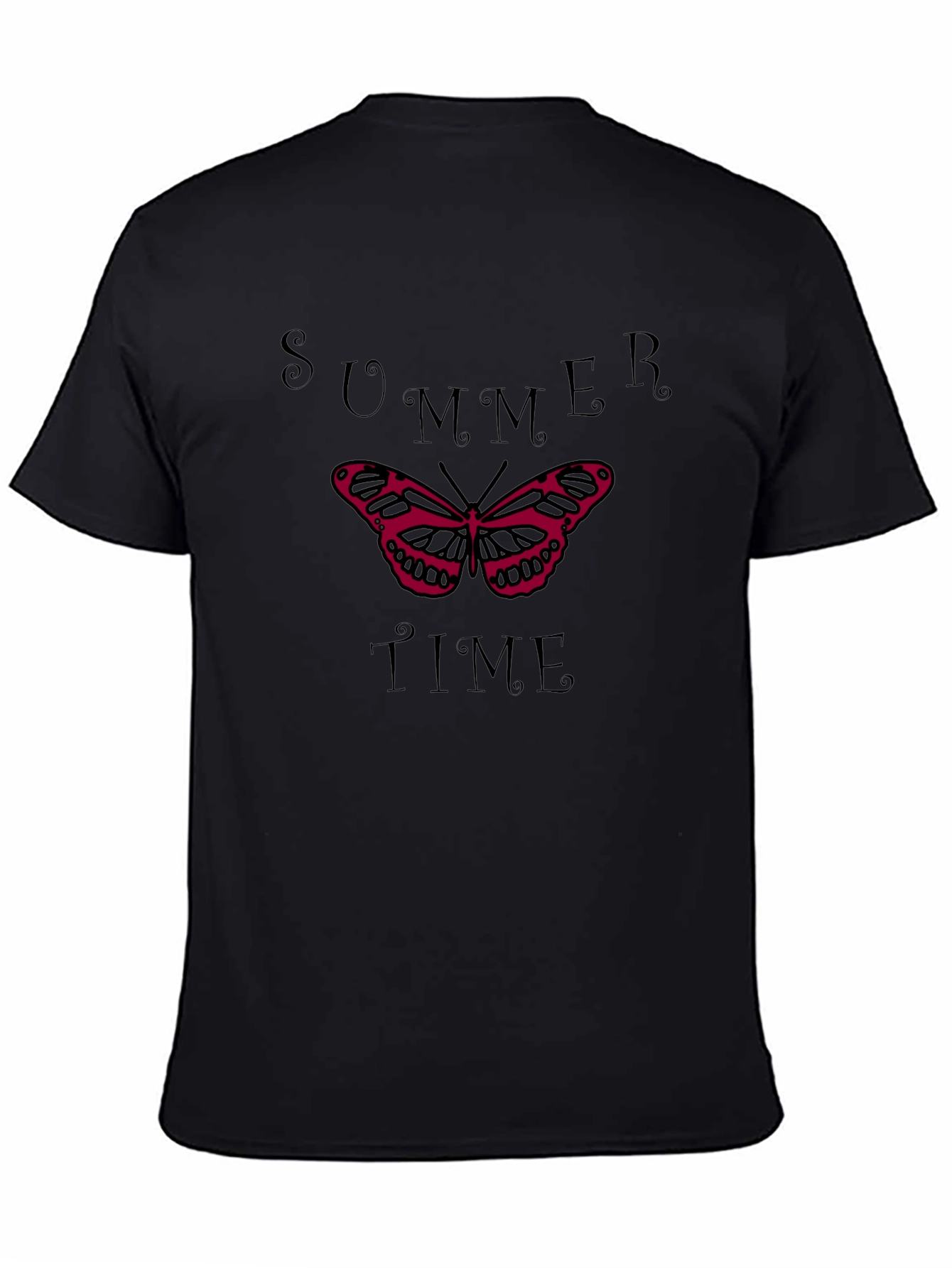 Summer Time Butterfly Graphic Tee