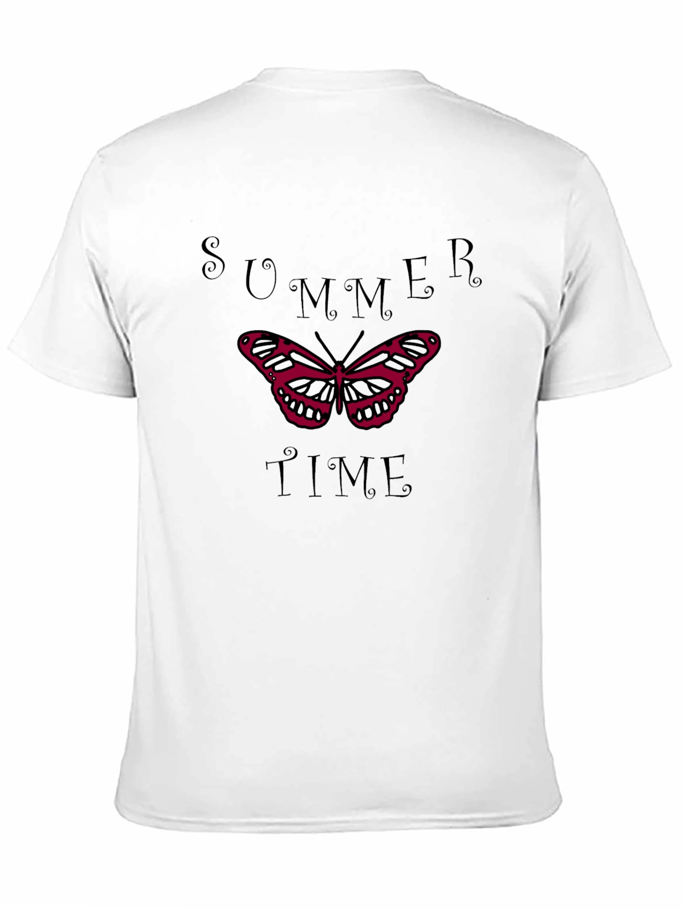 Summer Time Butterfly Graphic Tee