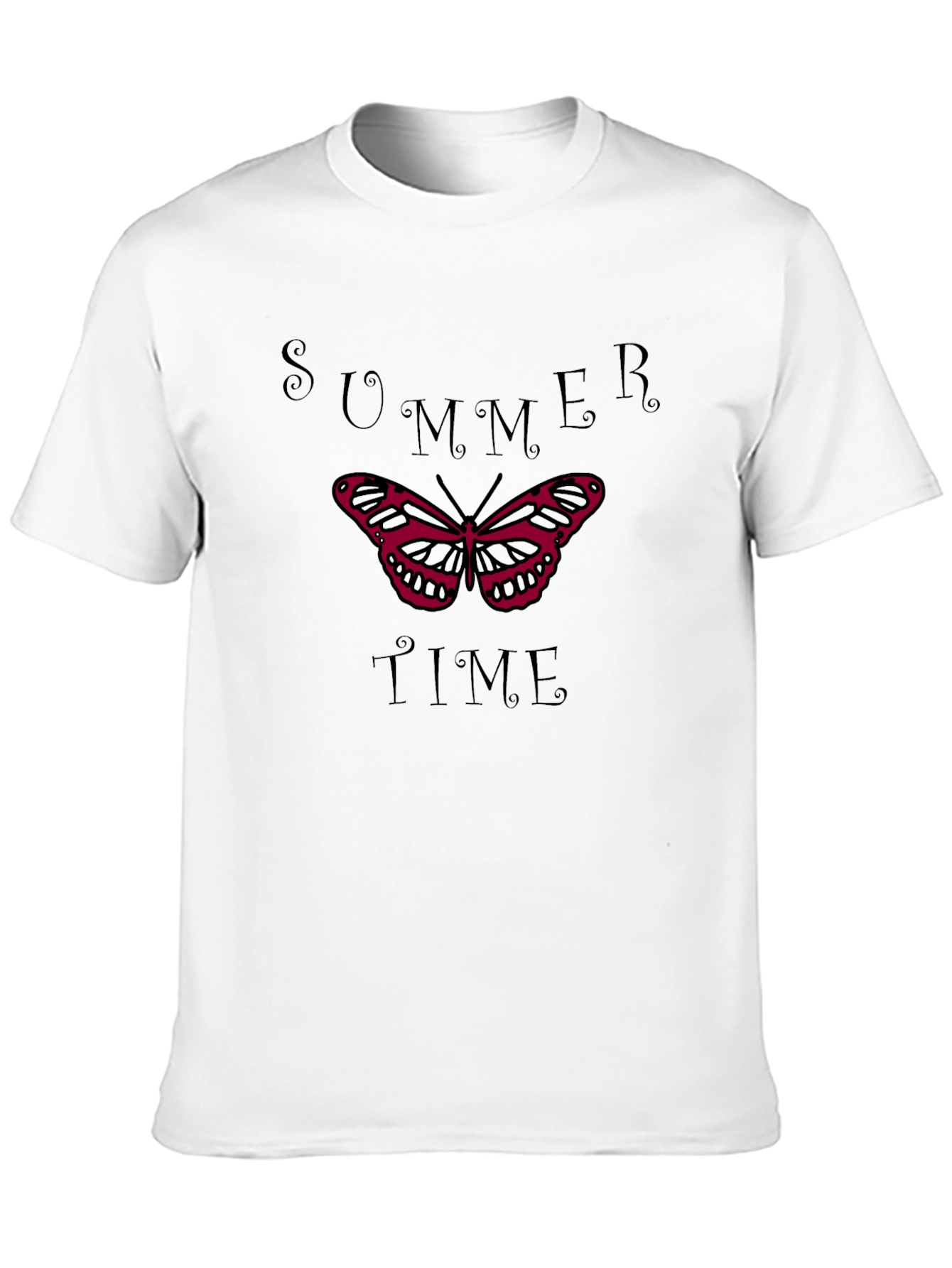 Summer Time Butterfly Graphic Tee