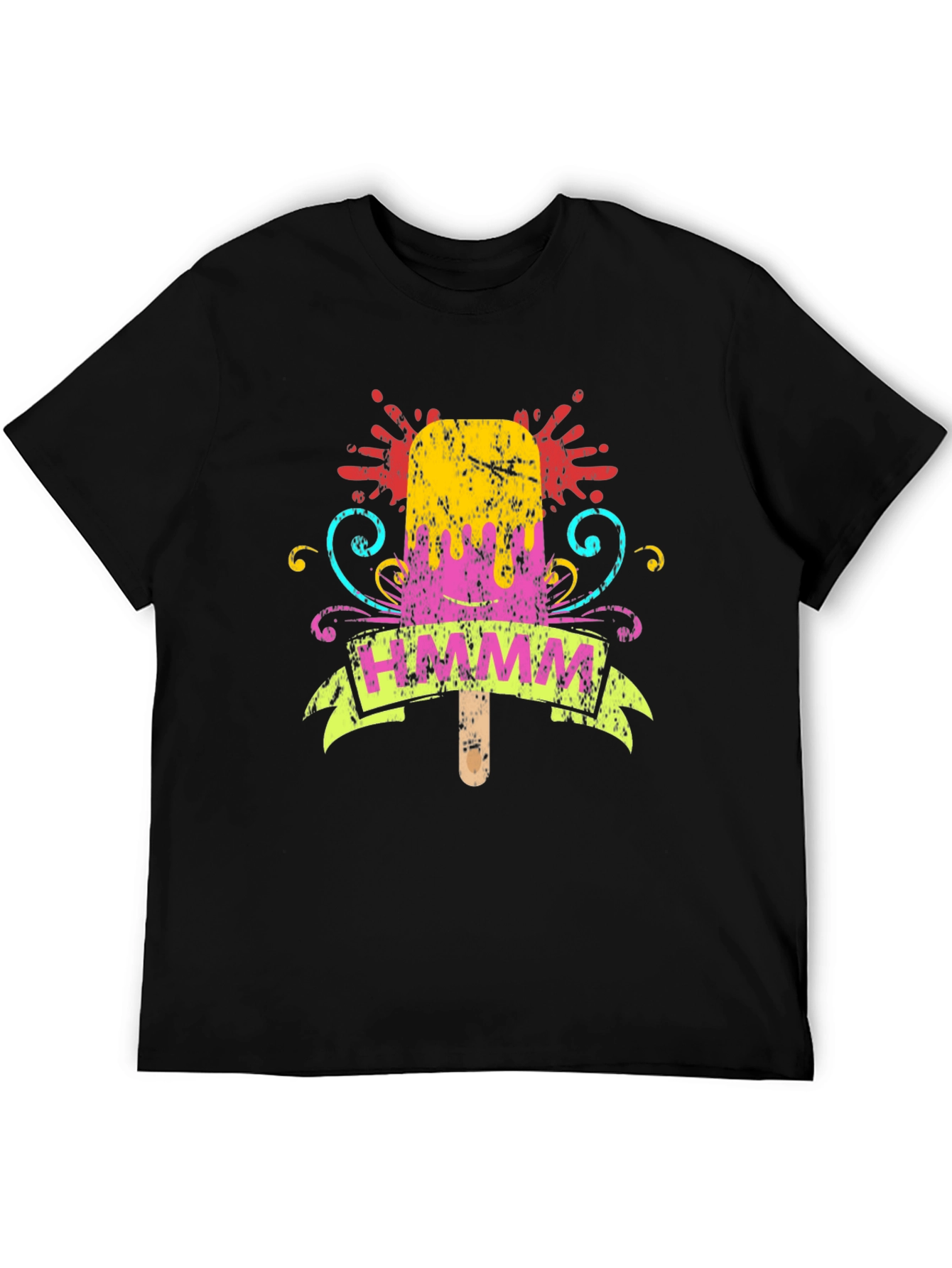 Whimsical Popsicle Graphic Tee - HMMM Print