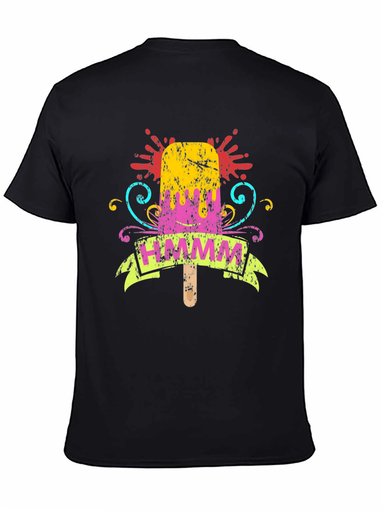 Whimsical Popsicle Graphic Tee - HMMM Print