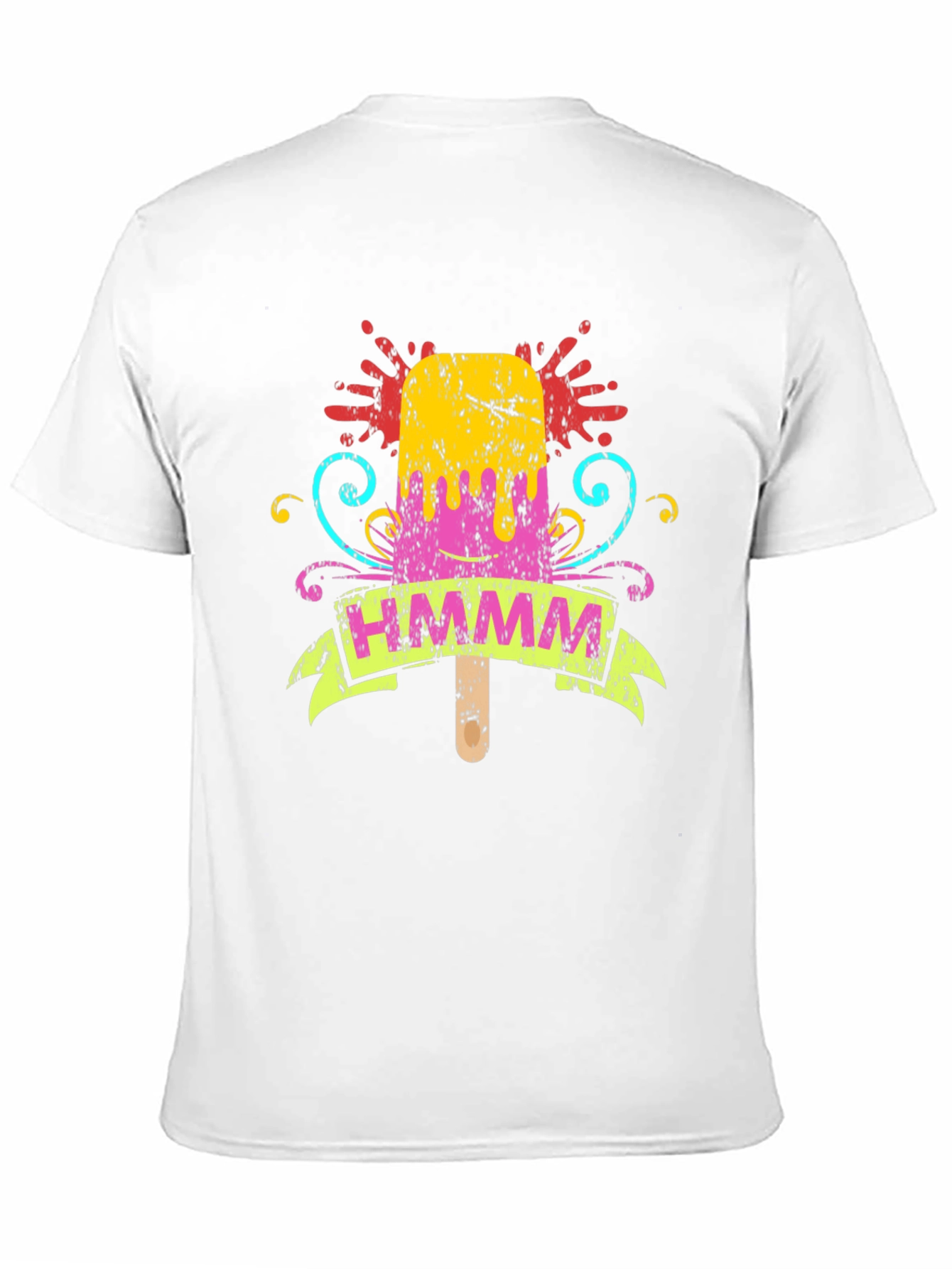 Whimsical Popsicle Graphic Tee - HMMM Print