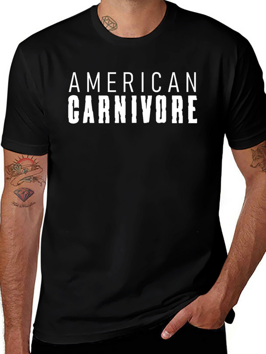 American Carnivore Graphic Tee - Black