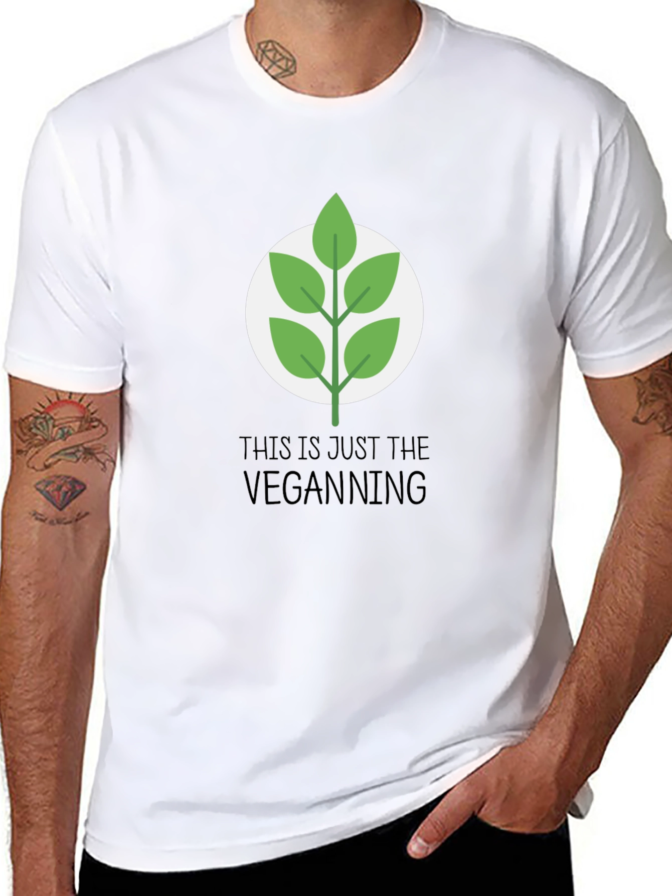 Vegan Beginning Graphic T-Shirt