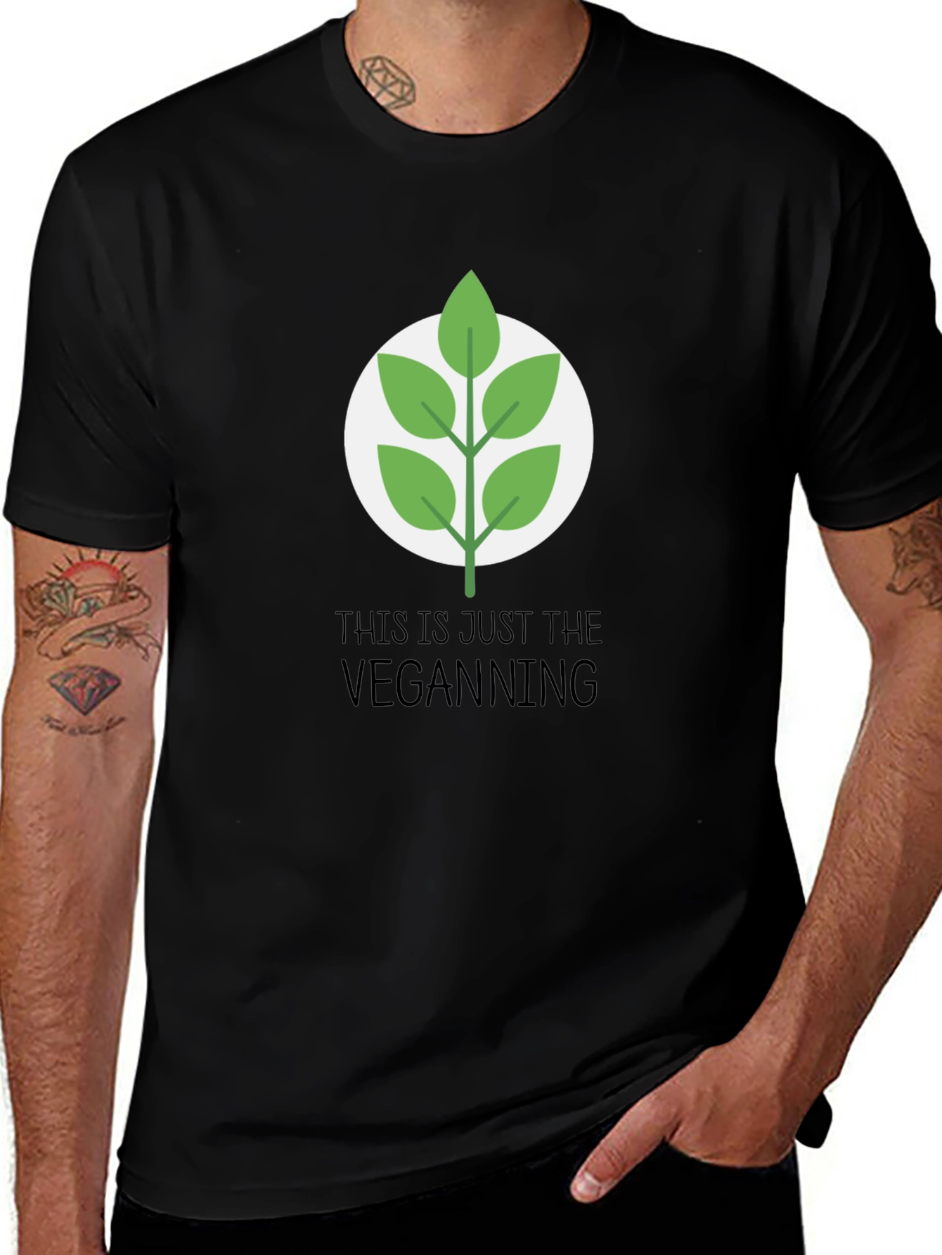 Vegan Beginning Graphic T-Shirt